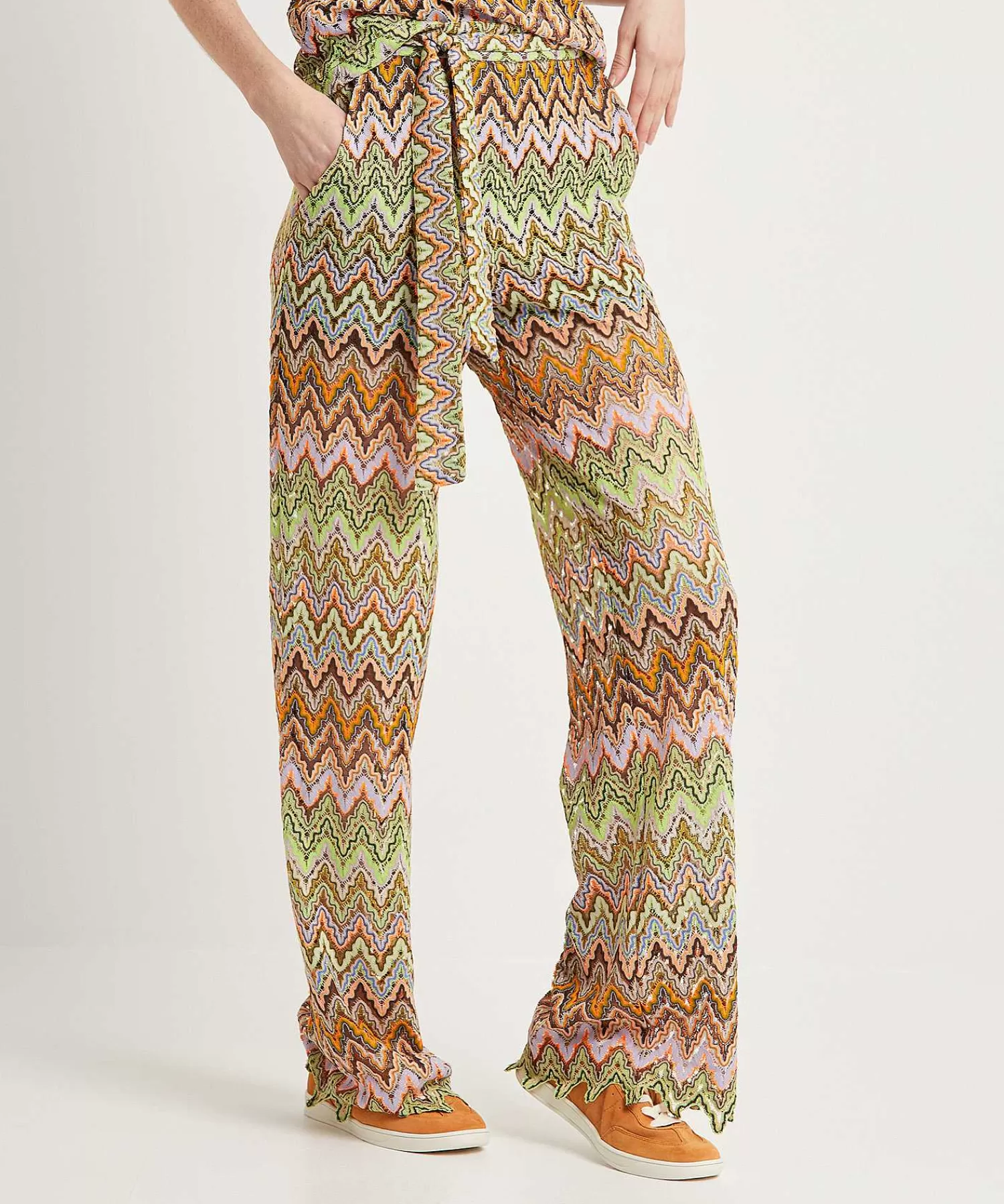 Broeken^Ana Alcazar Missoni Broek Posyda