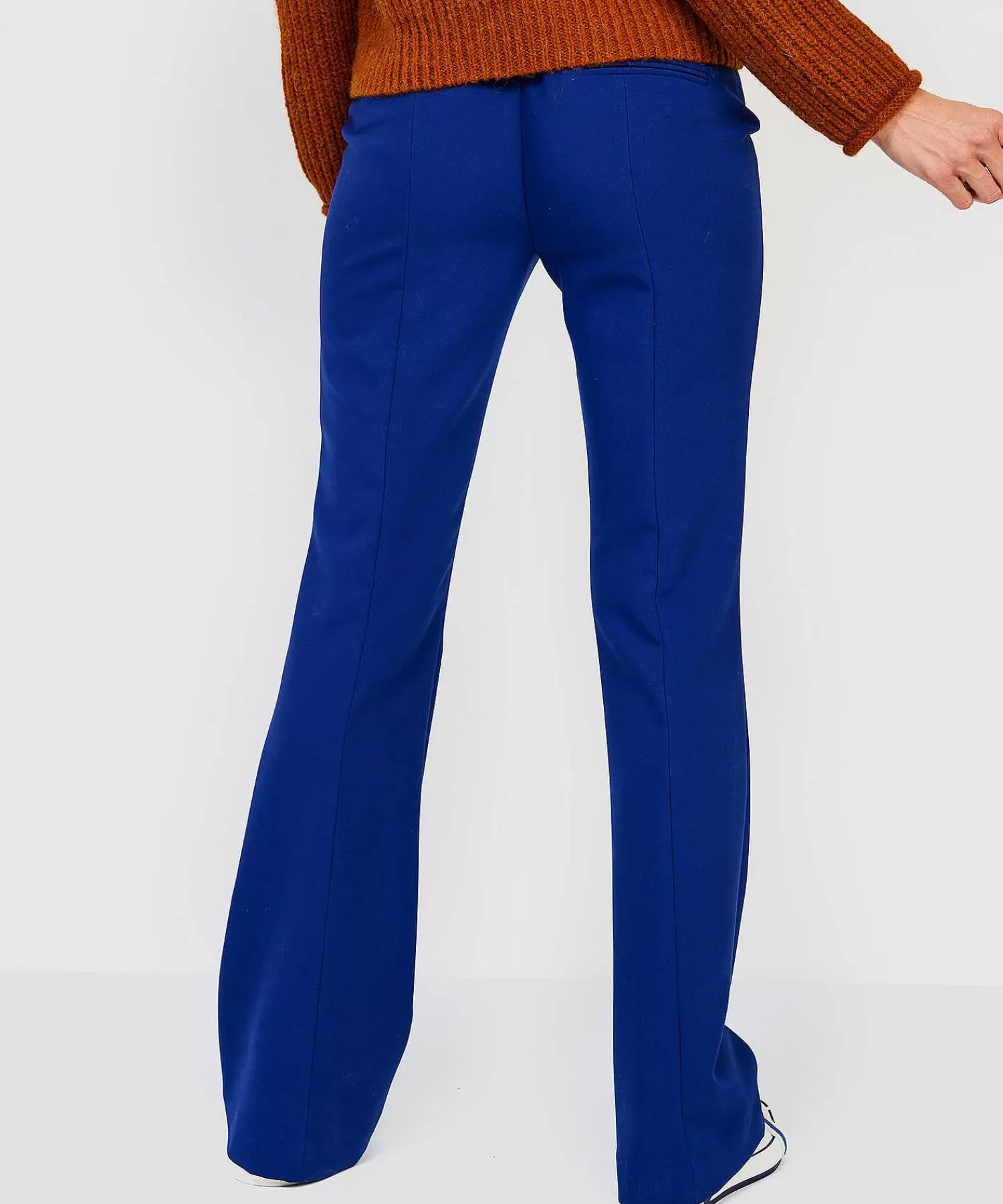 Broeken^Beaumont Pantalon Flared Blue