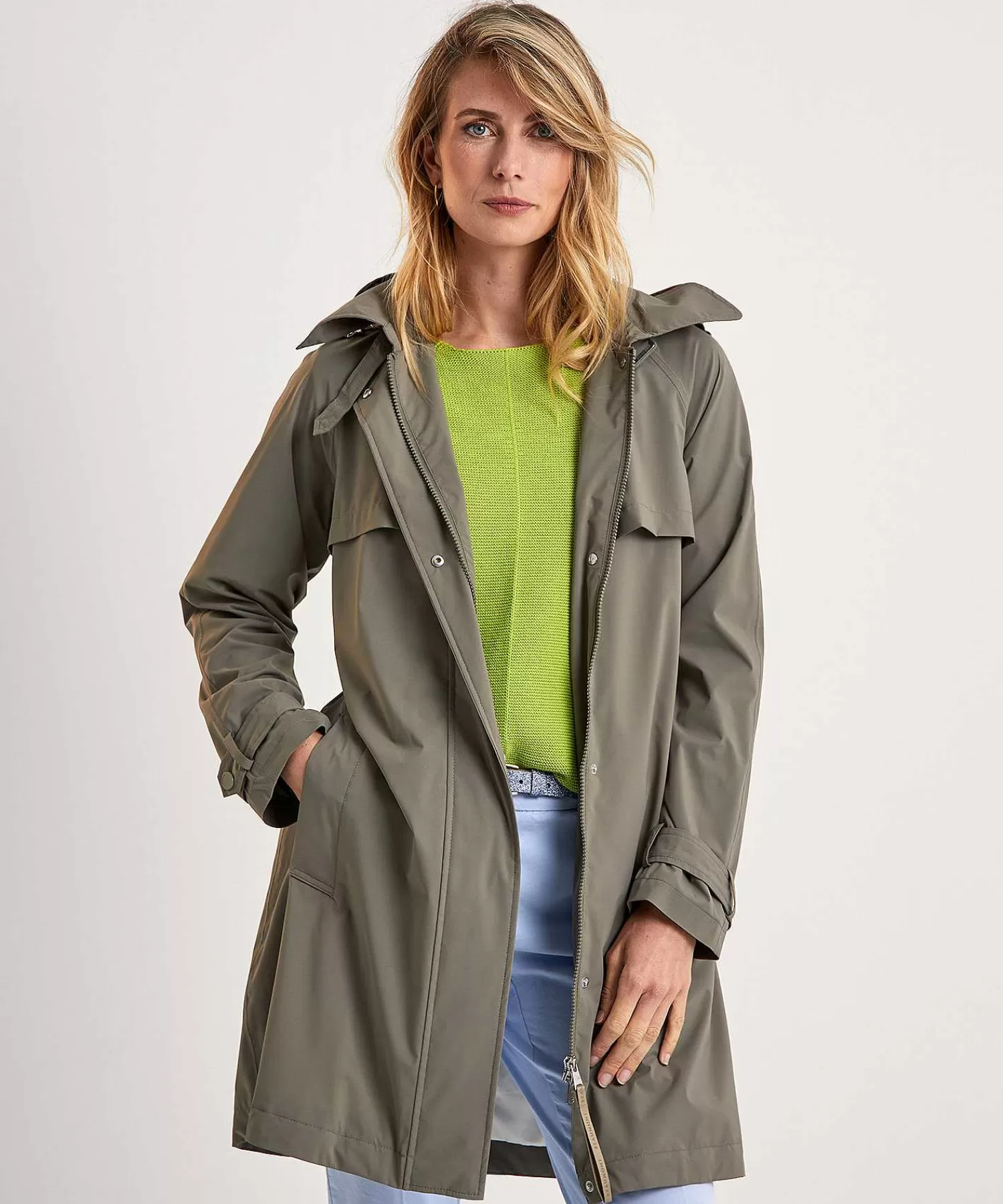 Jassen^Beaumont Regenjas Trenchcoat Ceintuur Brinkley