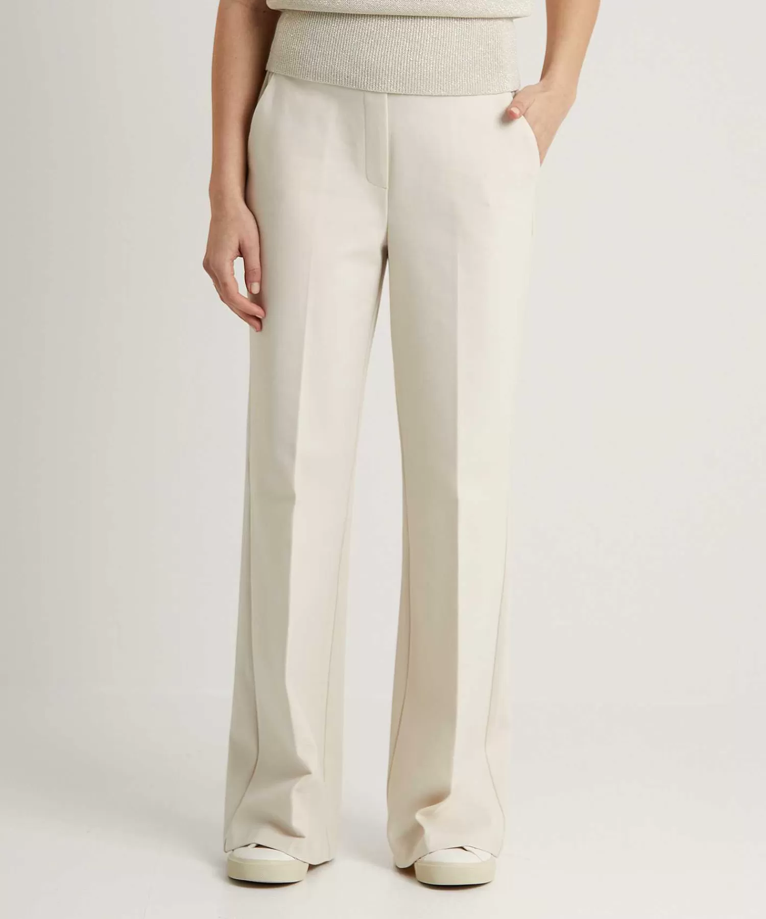 Broeken^BEAUMONT APPAREL Beaumont Wide Leg Jersey Broek Hope