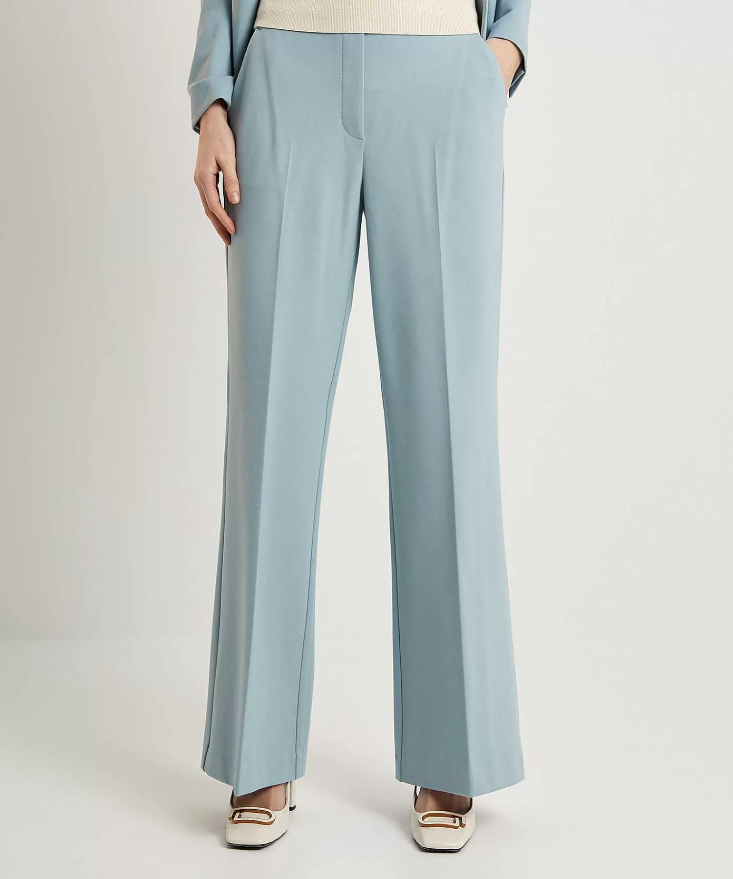 Broeken^BEAUMONT APPAREL Beaumont Wide Leg Jersey Broek Hope