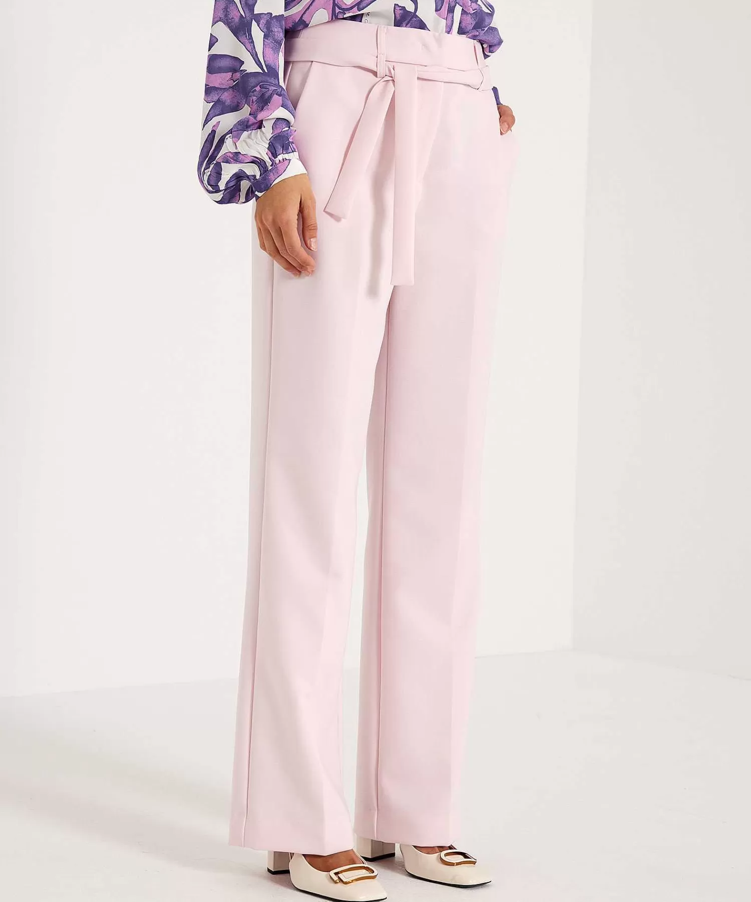 Broeken^BEAUMONT APPAREL Beaumont Wide Leg Pantalon Ceintuur