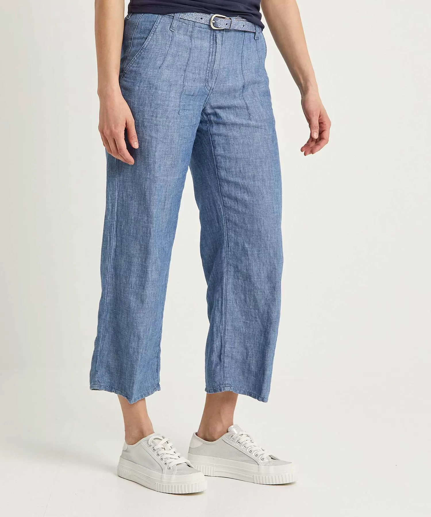 Jeans^Brax Cropped Soft Denim Broek Maine