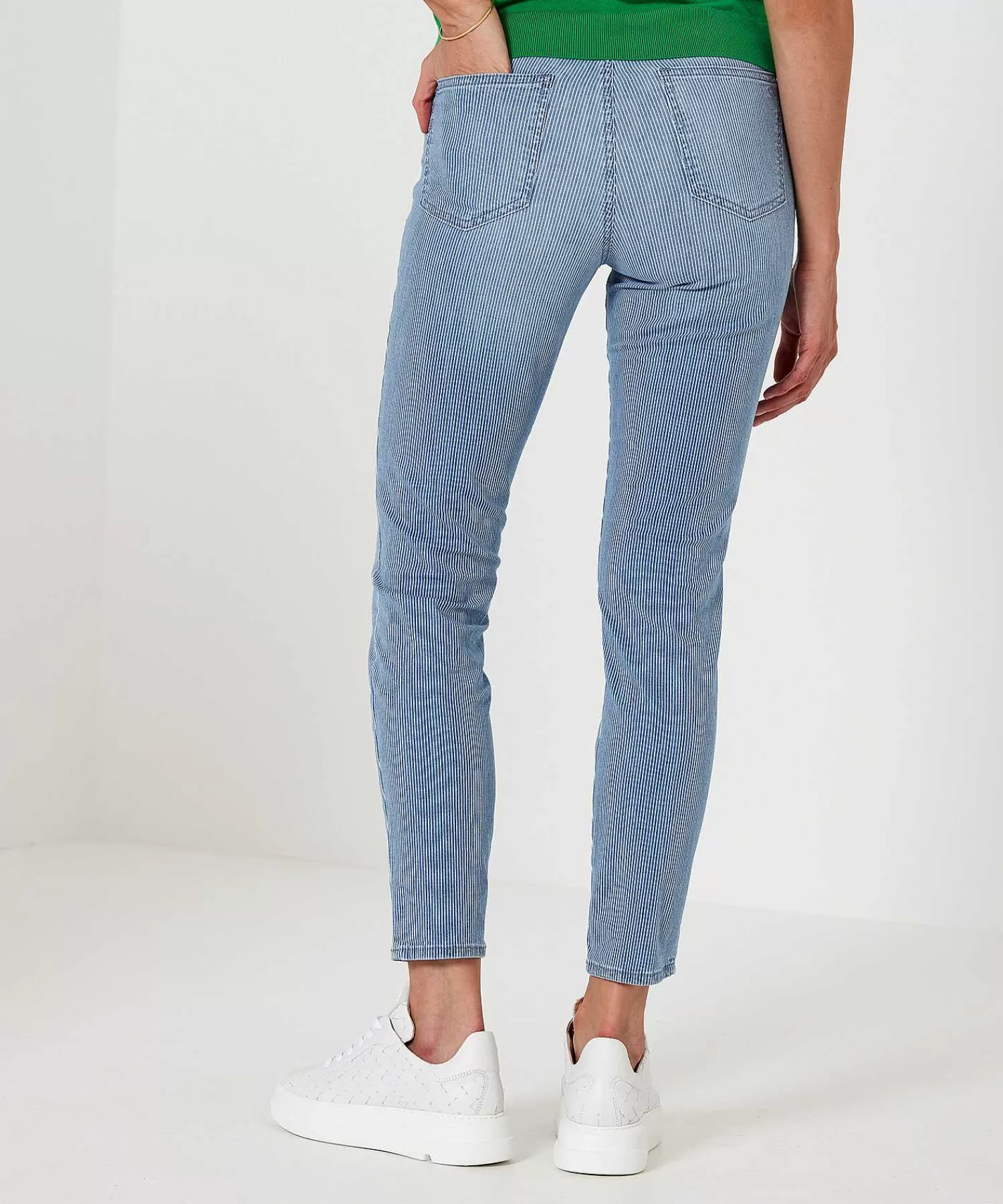 Jeans^Brax Indigo Stripe Broek Shakira