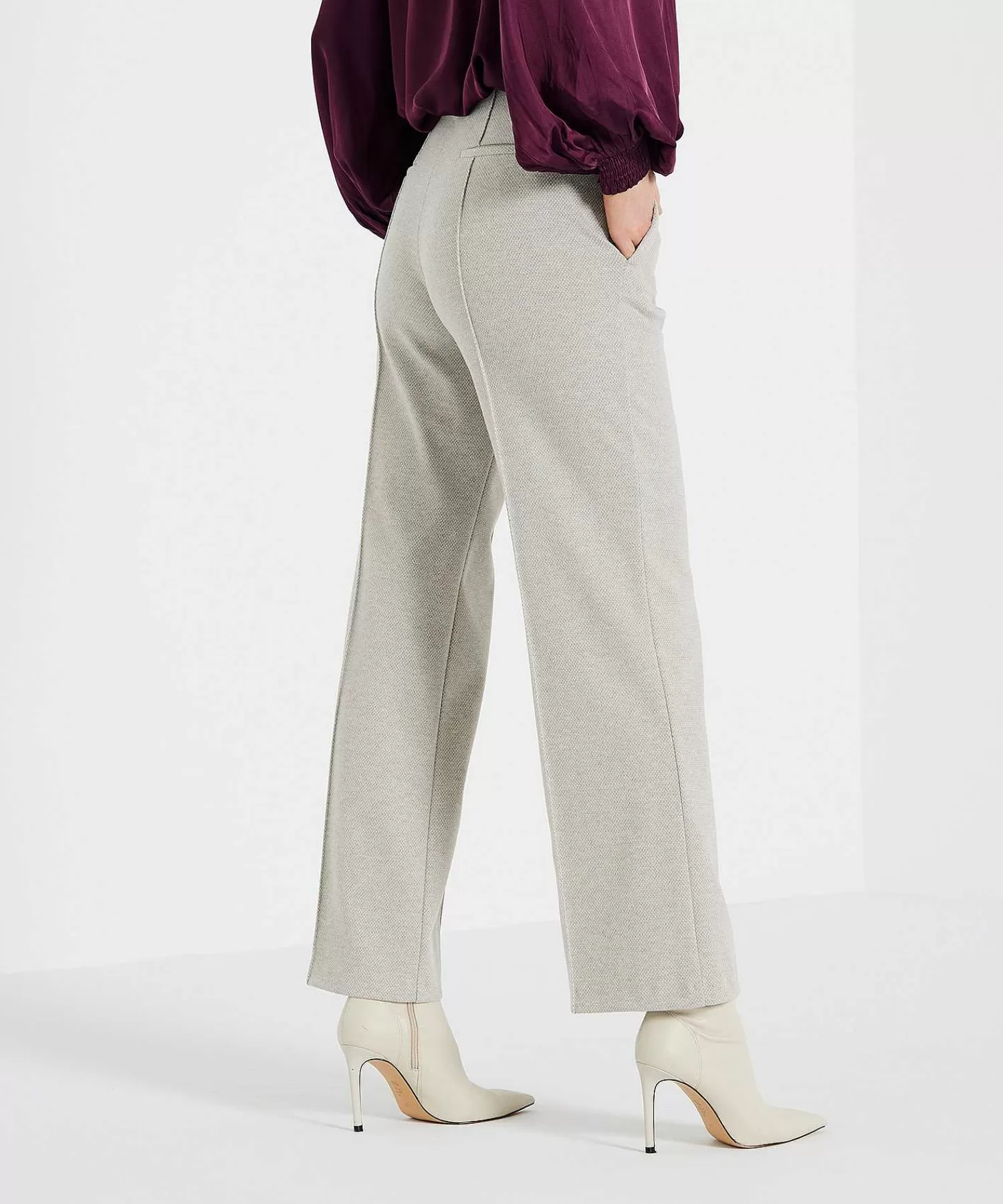 Broeken^Brax Wide Leg Broek Velvet Maine