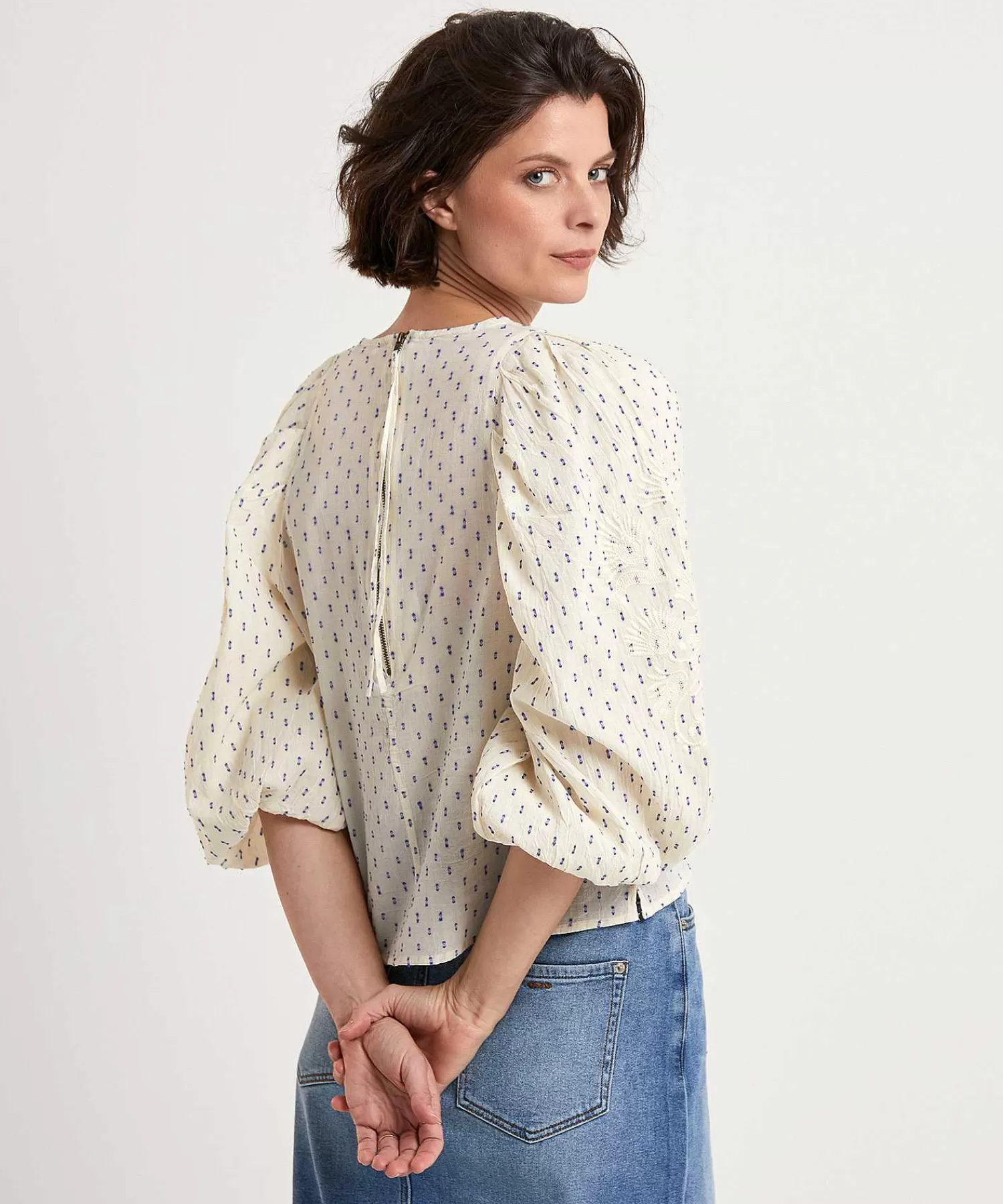 Blouses^By-Bar Blouse Met Pofmouw Zazu