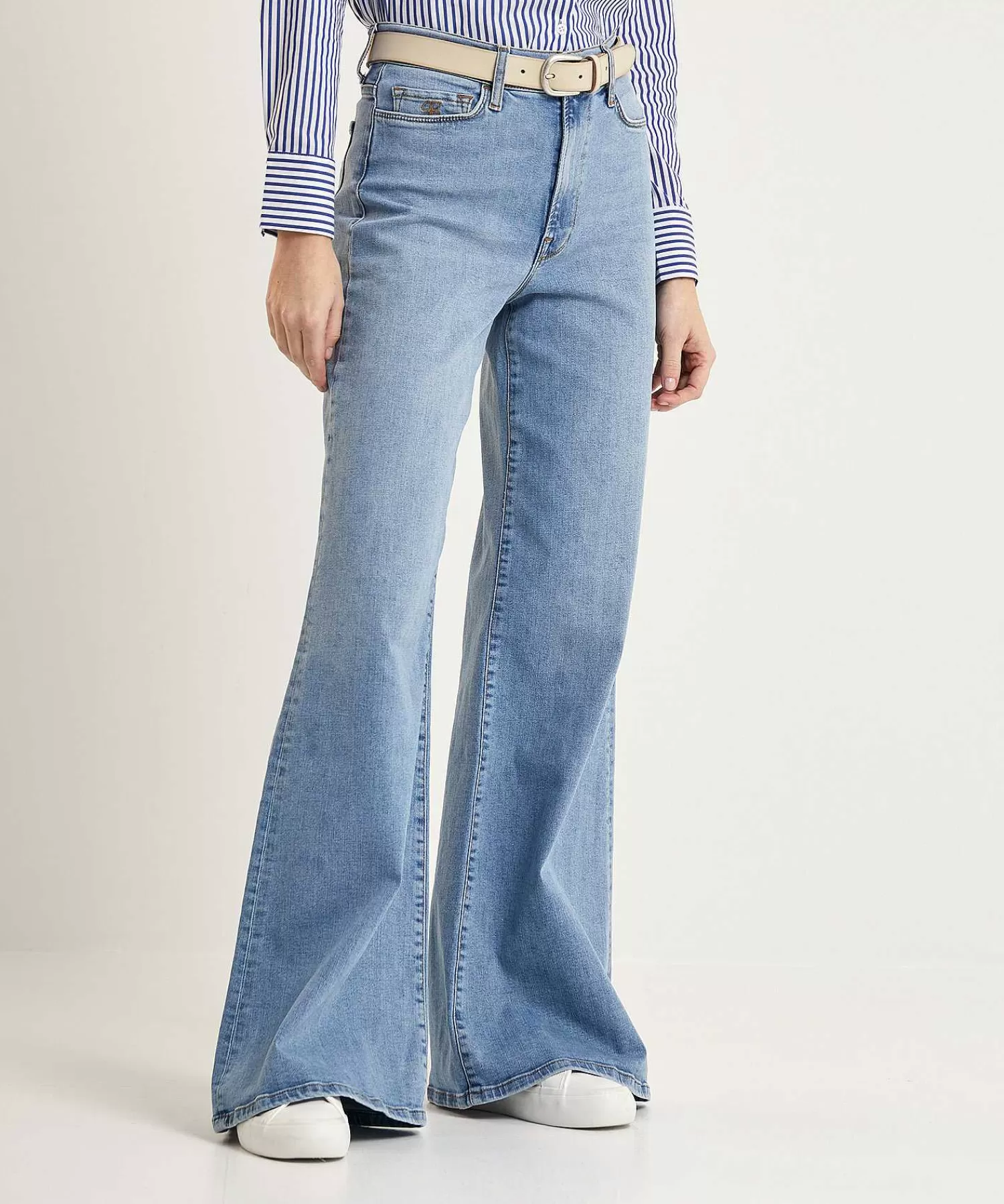 Jeans^By-Bar Wide Leg Jeans Femme