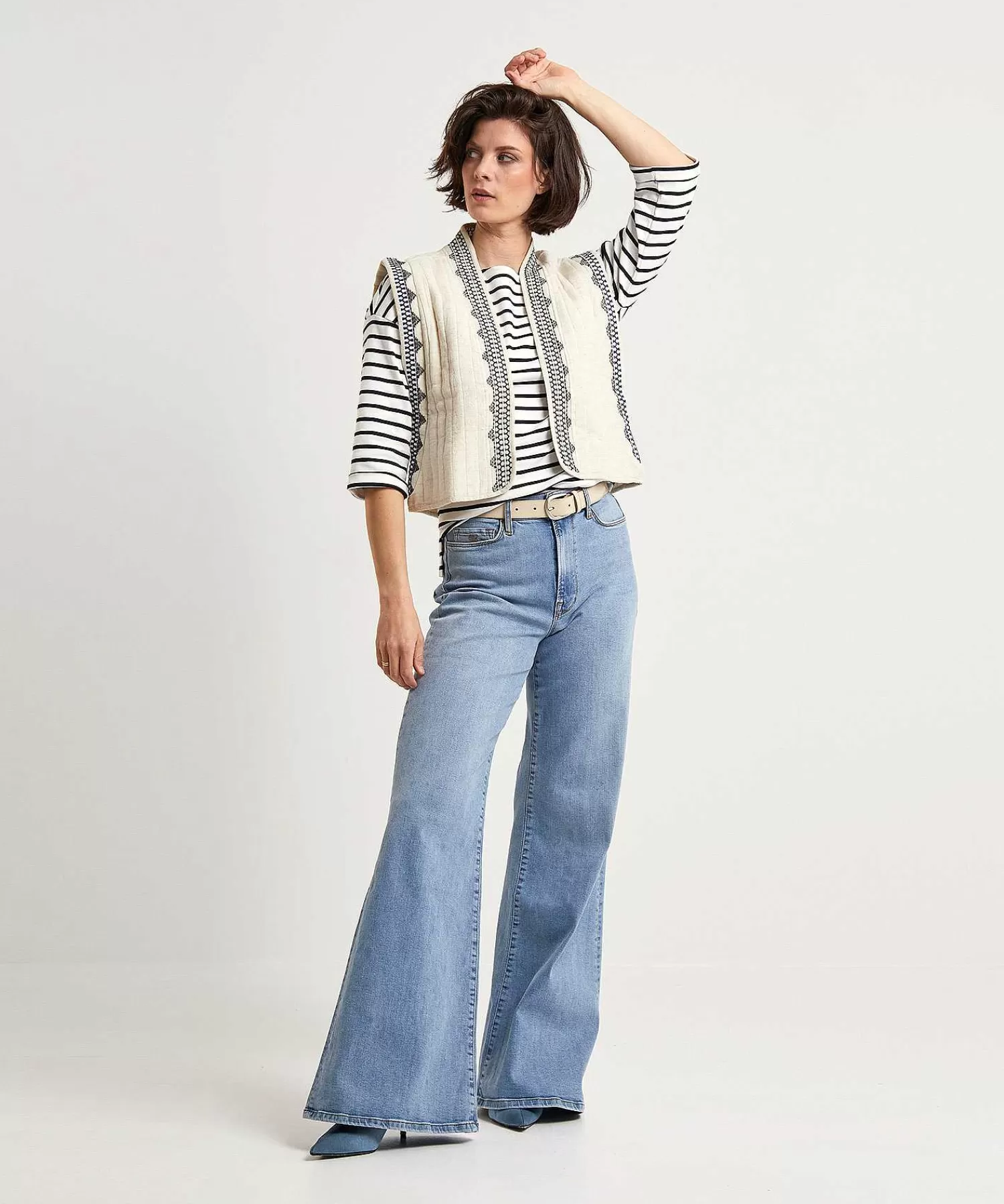 Jeans^By-Bar Wide Leg Jeans Femme