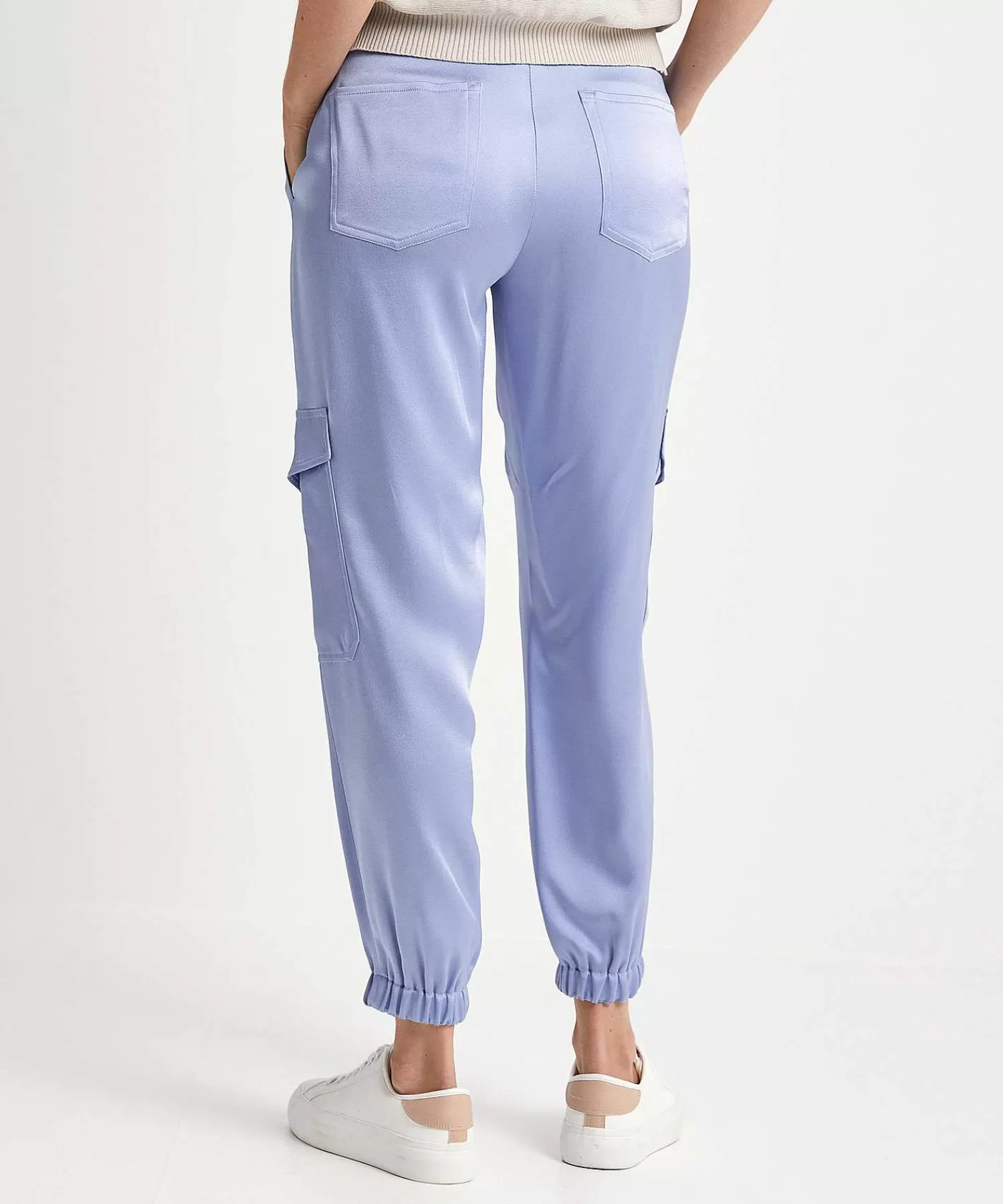 Broeken^Cambio Silky Cargo Broek Karo