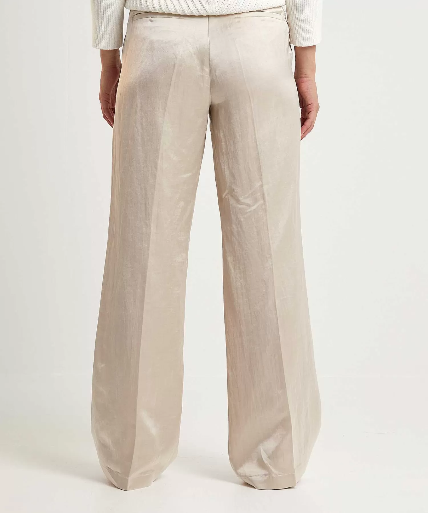 Broeken^Cambio Silky Wide Leg Broek Amelie