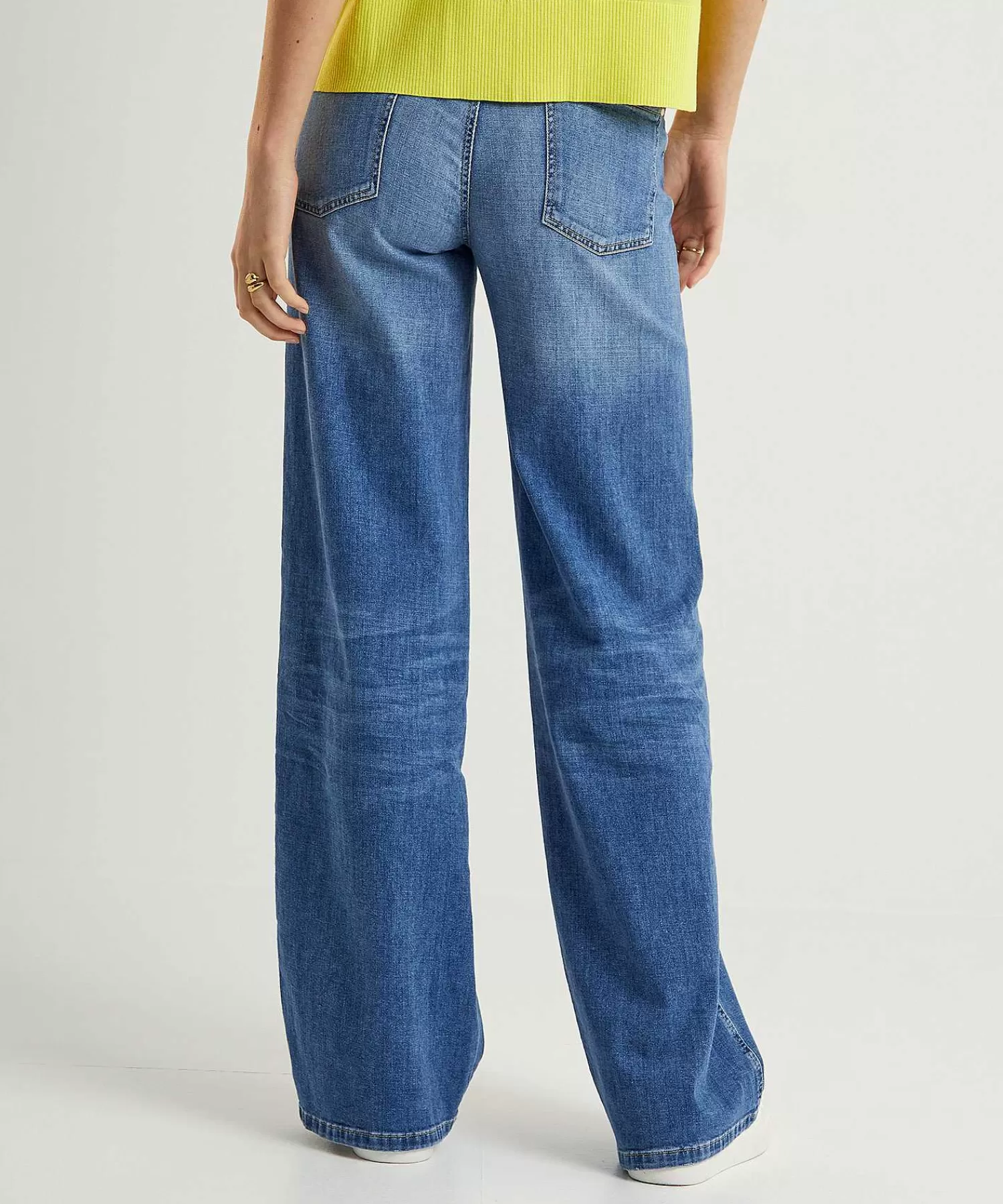 Jeans^Cambio Wide Leg Jeans Aimee