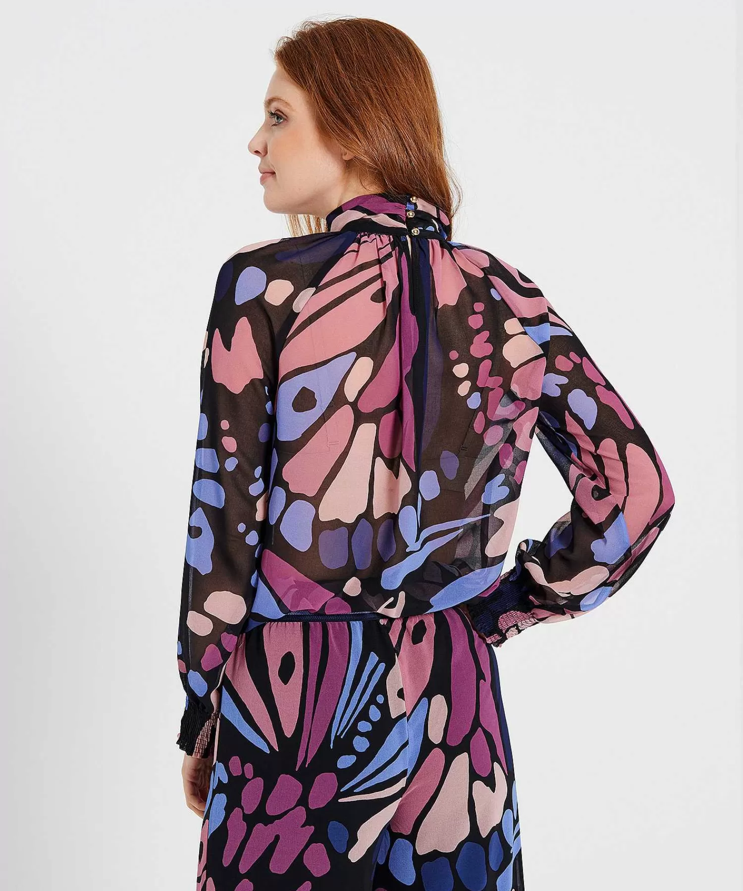 Blouses^Caroline Biss Blouse Multicolour Crepe