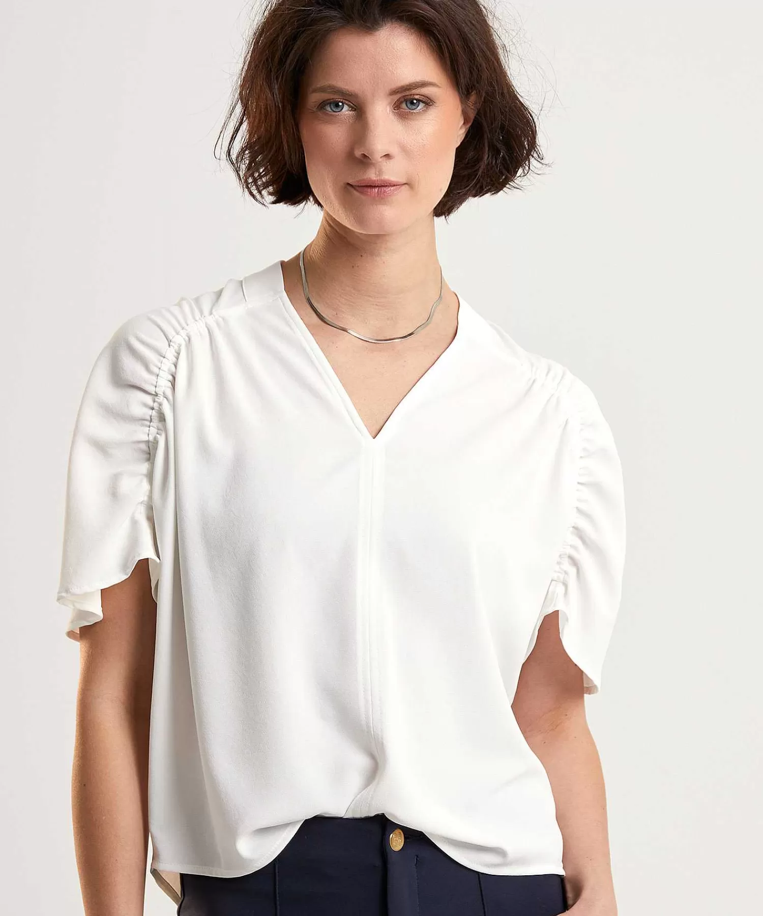 Blouses^Caroline Biss Blouse Smock Schouder