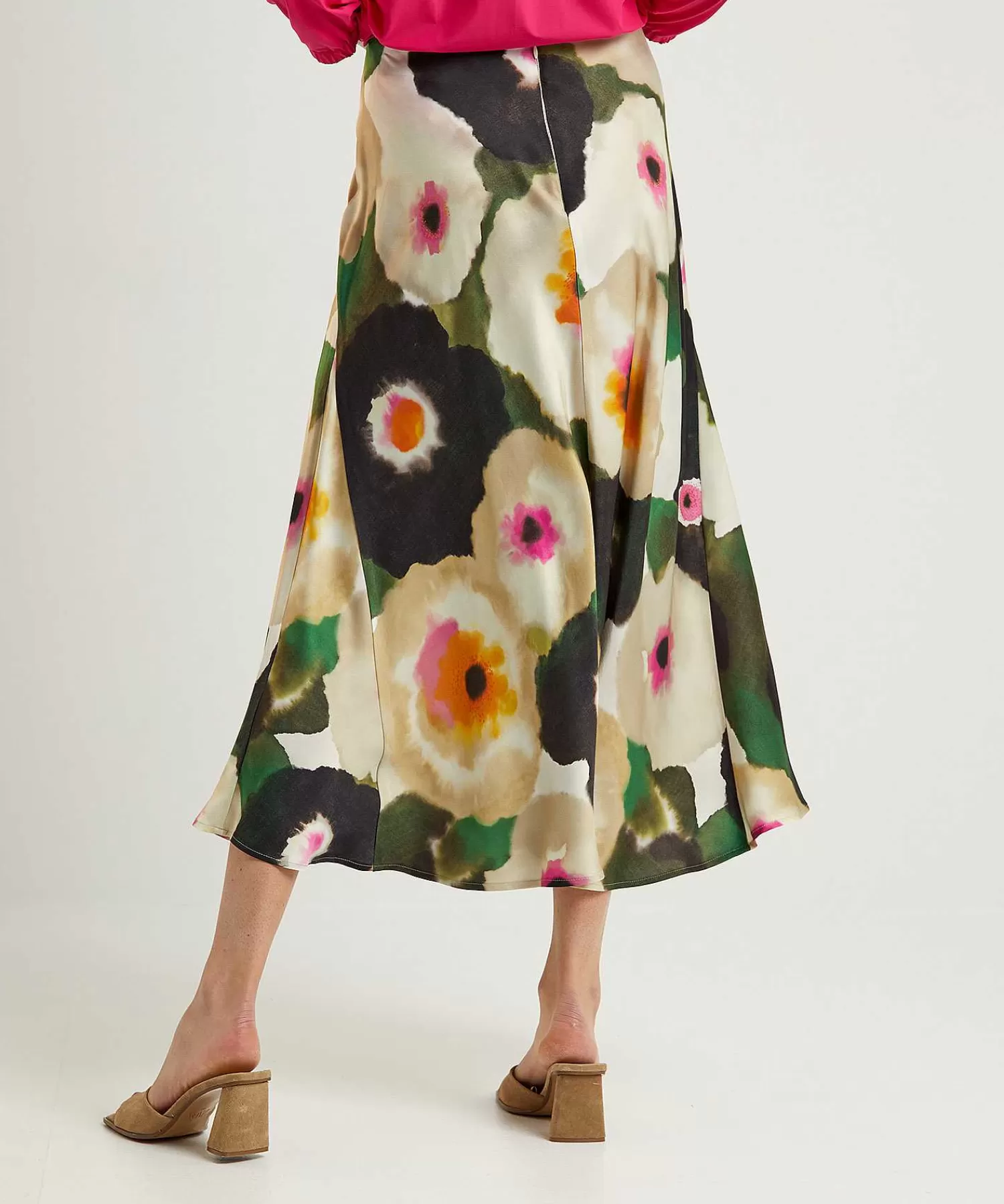 Rokken^Caroline Biss Silky Rok Fancy Flower