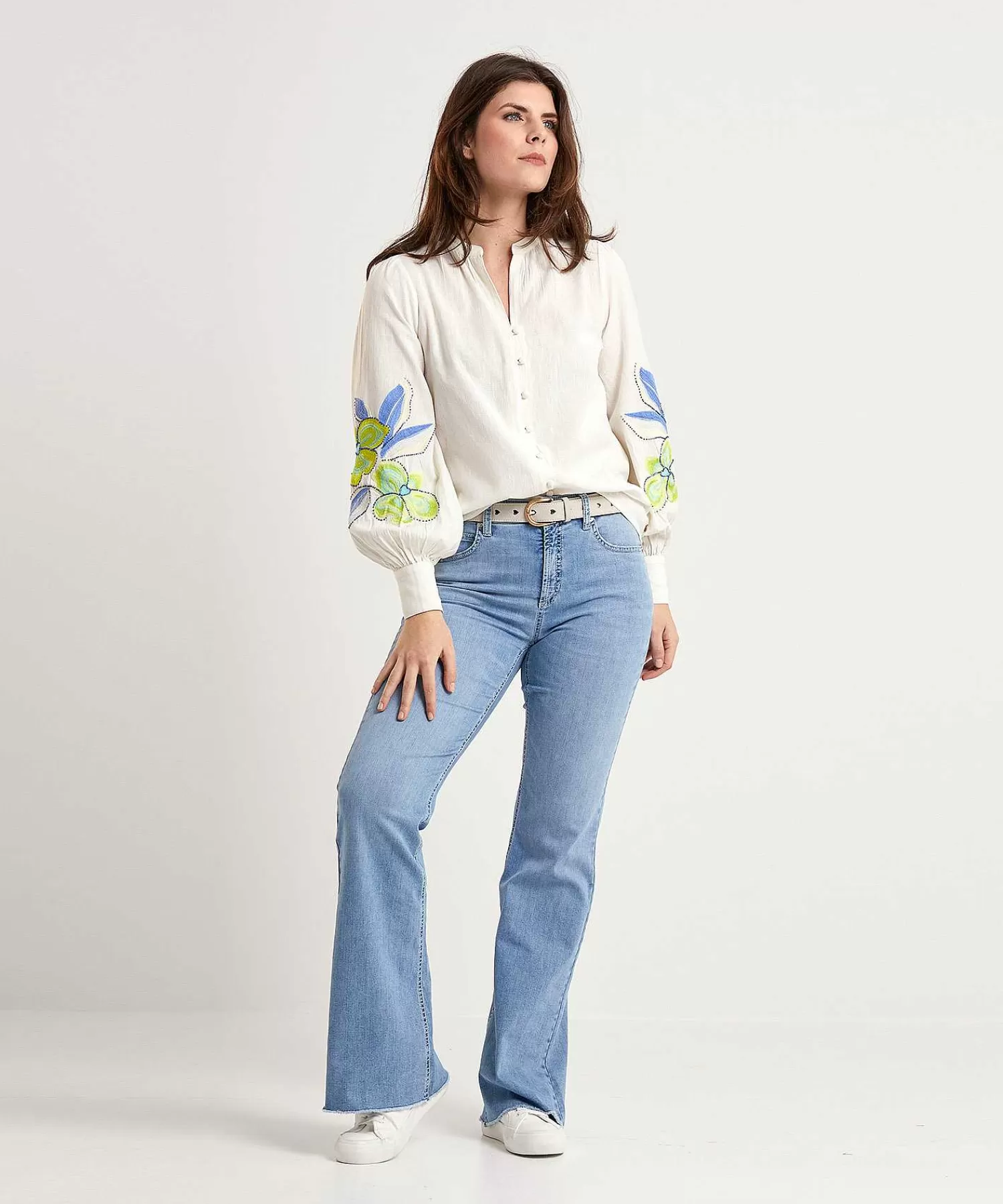 Blouses^Fabienne Chapot Blouse Bloemen Marielle