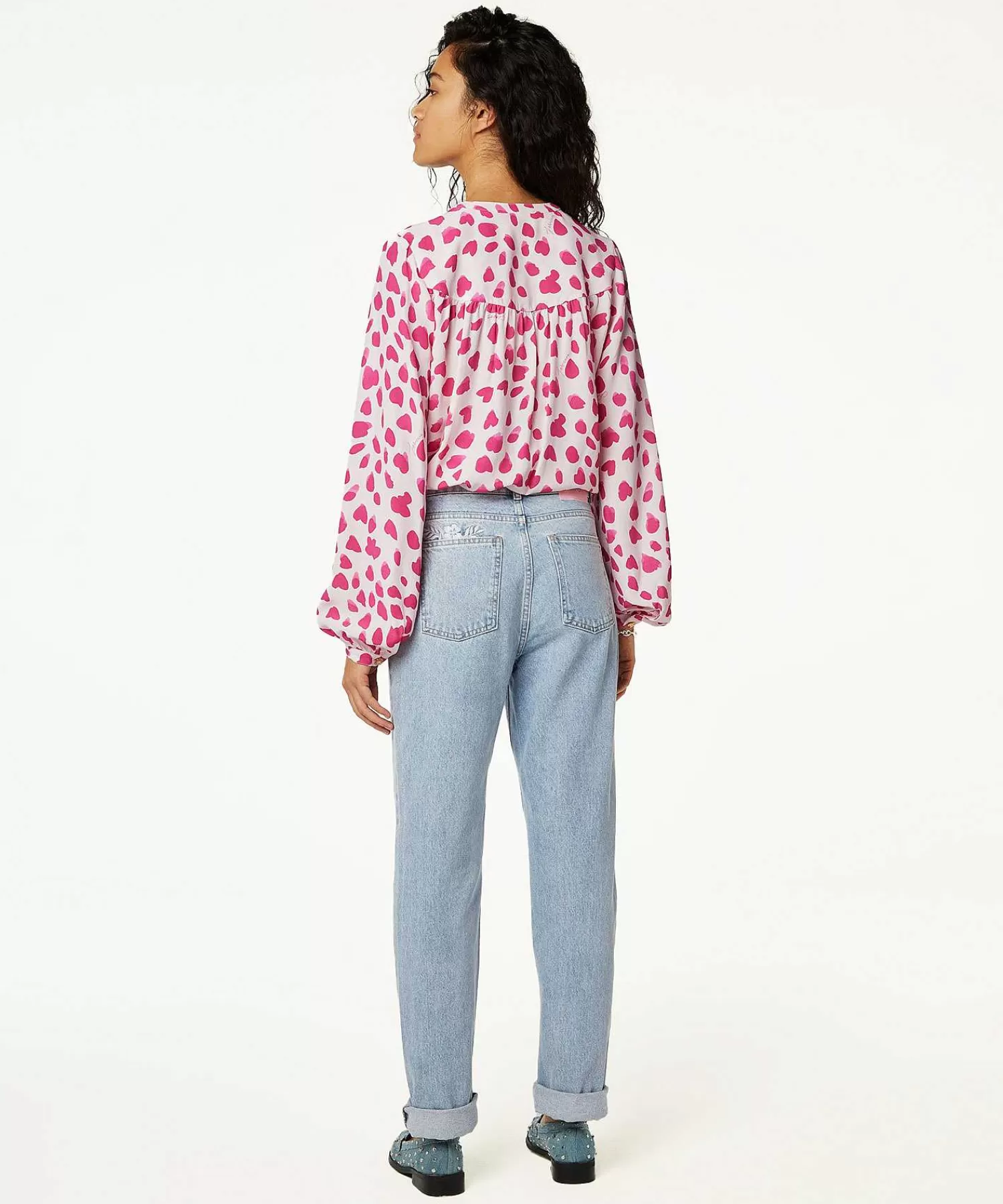 Blouses^Fabienne Chapot Blouse Vlekjesprint Frida