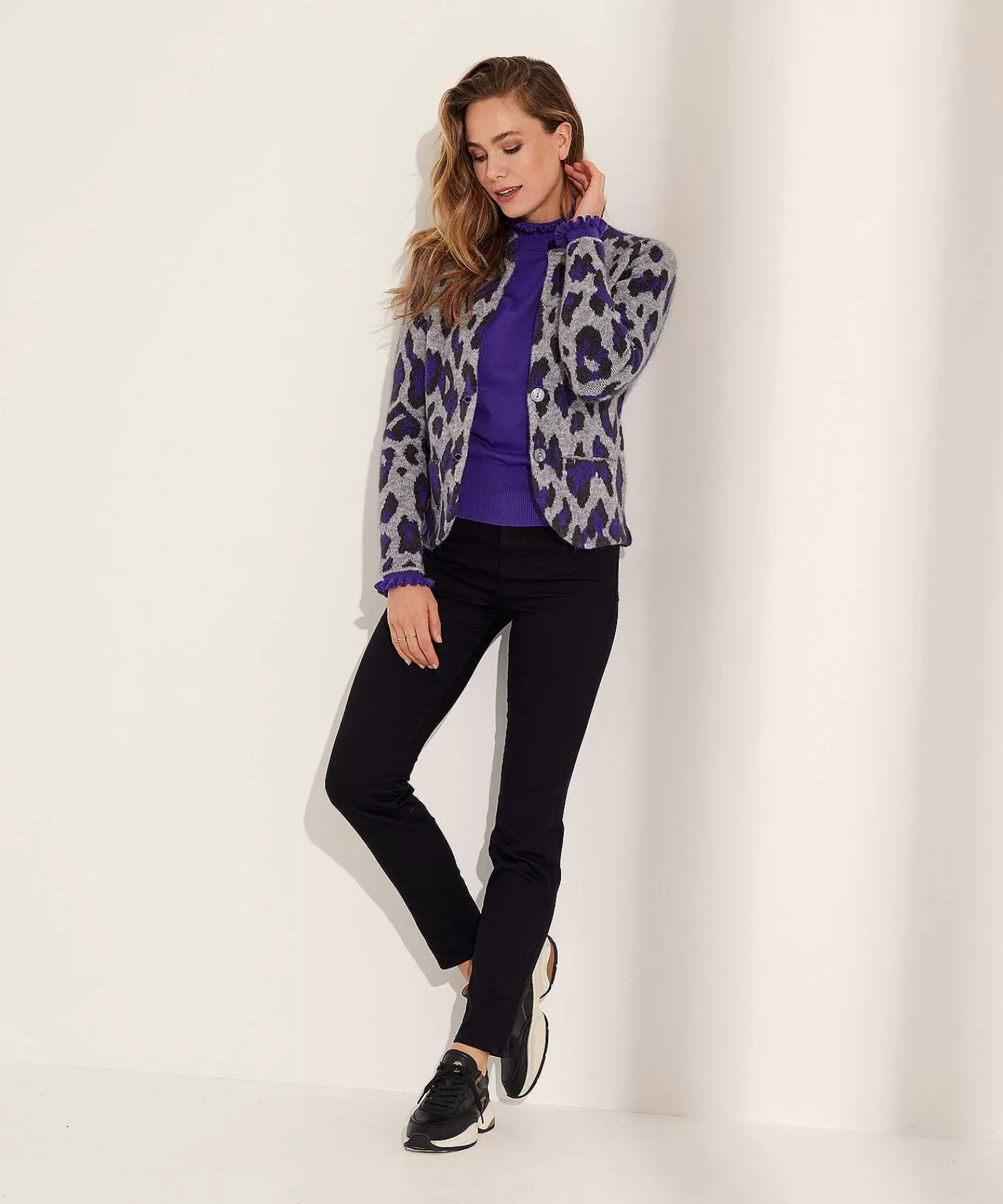 Blazers^GIULIA E TU Blazervest Jacquard Animal