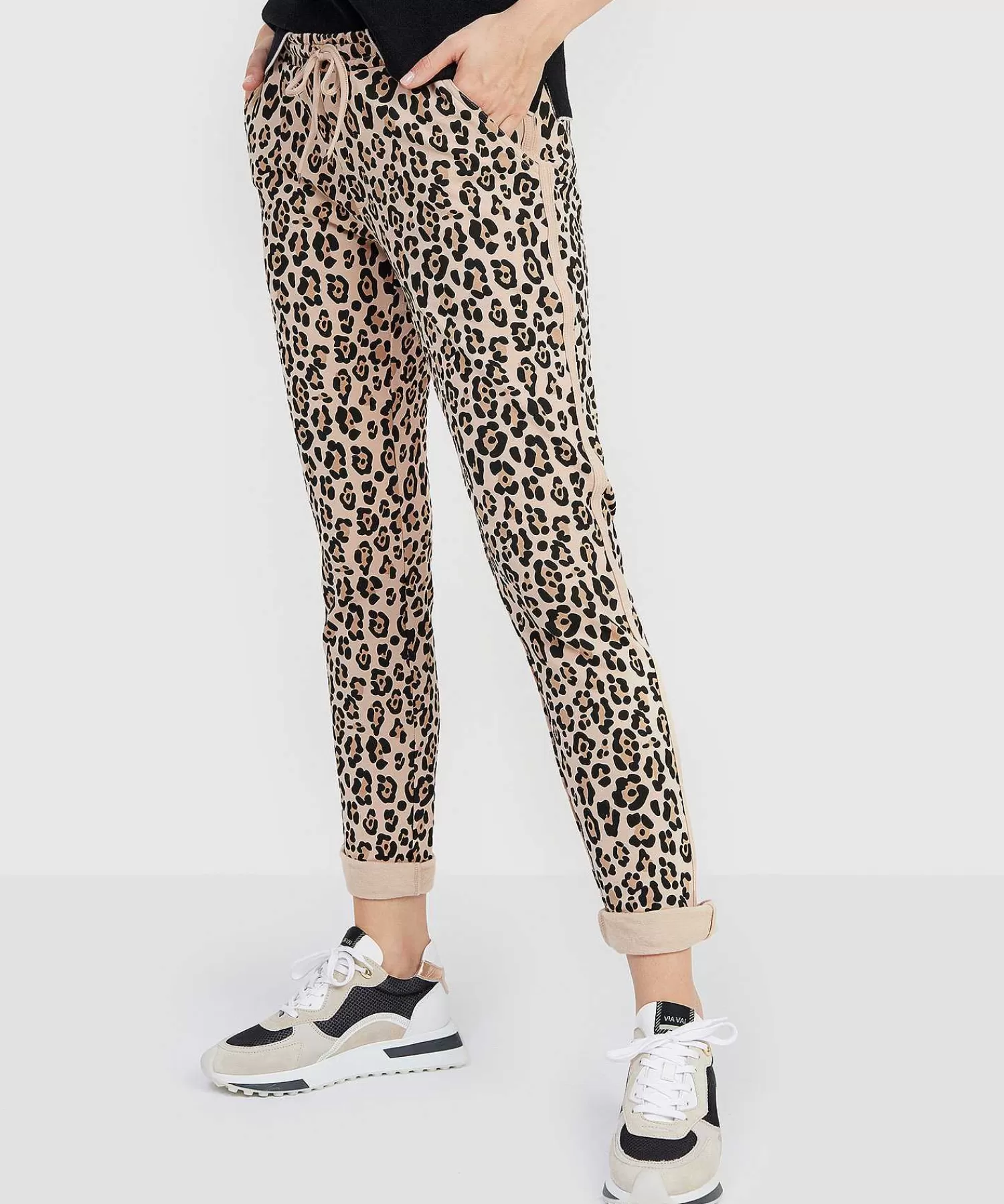 Broeken^GIULIA E TU Jogger Animalprint