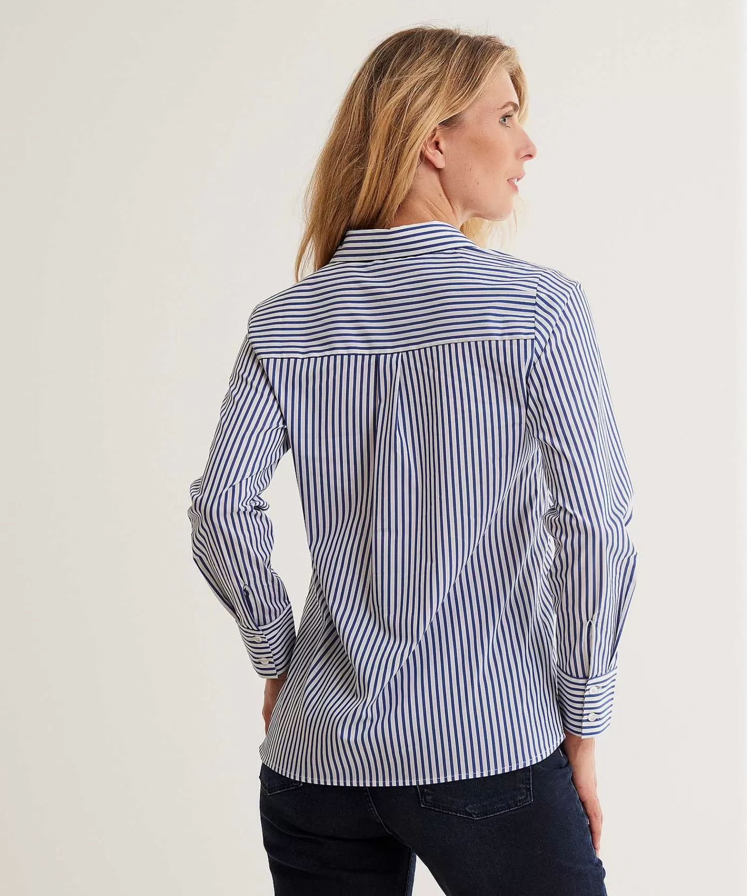 Blouses^GIULIA E TU Poplin Blouse Streep