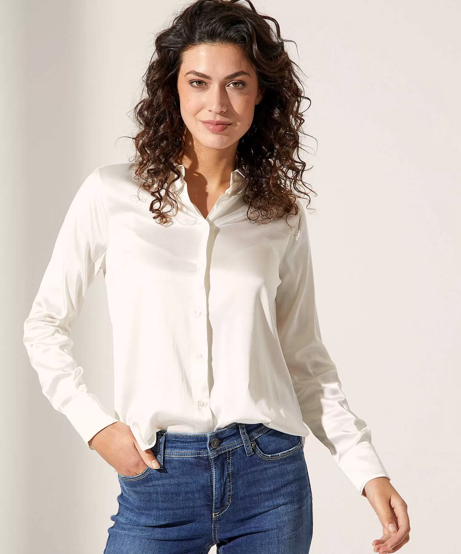 Blouses^GIULIA E TU Silky Blouse