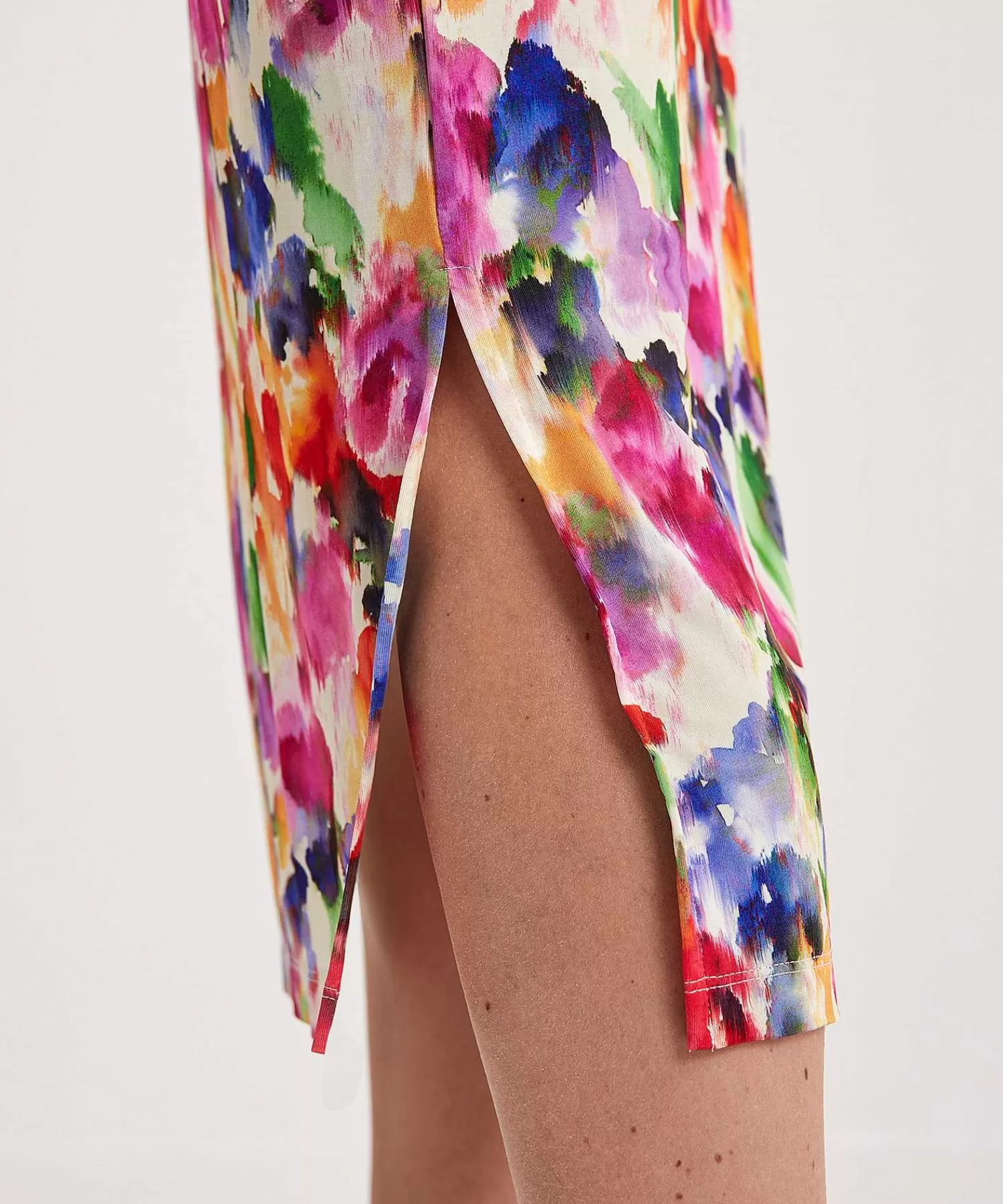 Rokken^GIULIA E TU Slinky Rok Faded Flower