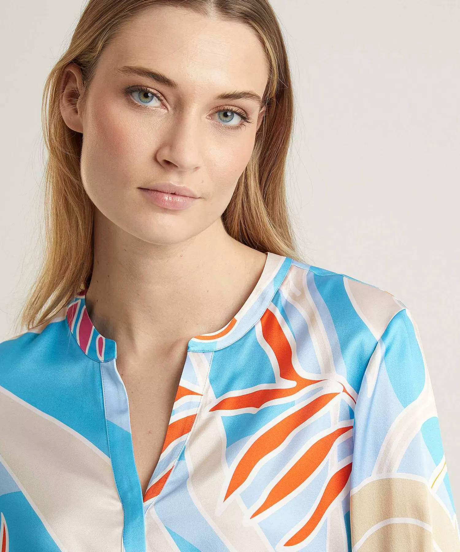 Blouses^Herzen's Angelegenheit Blouse Zijde Aquarius Print