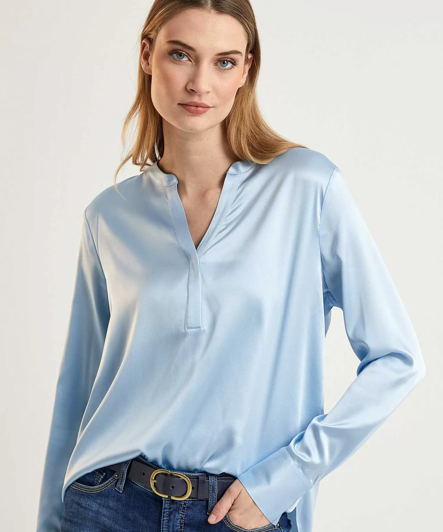 Blouses^Herzen's Angelegenheit Zijde Blouse