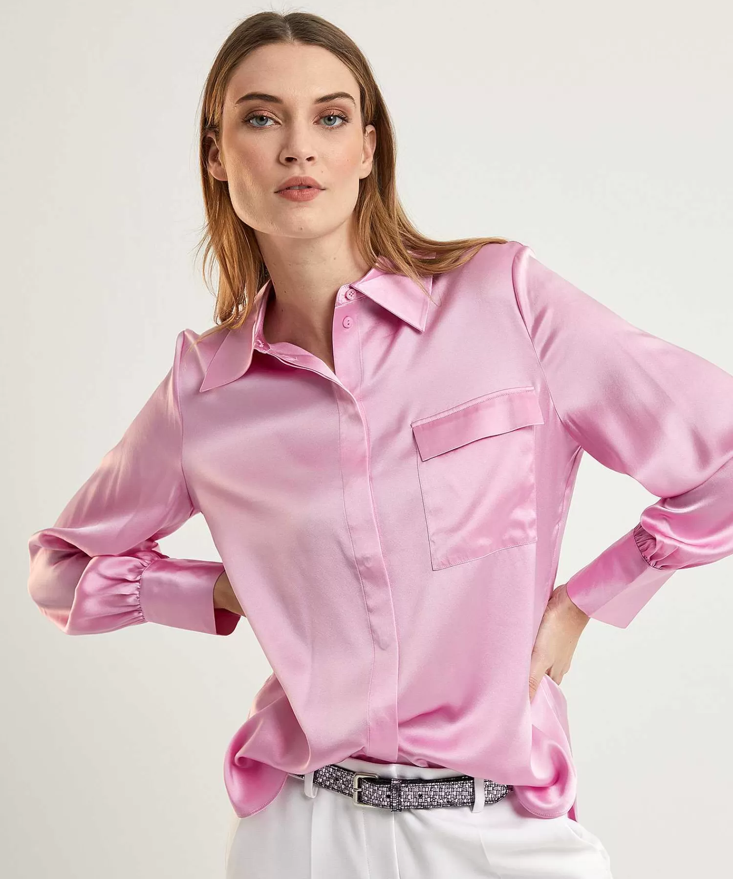 Blouses^Herzen's Angelegenheit Zijde Blouse