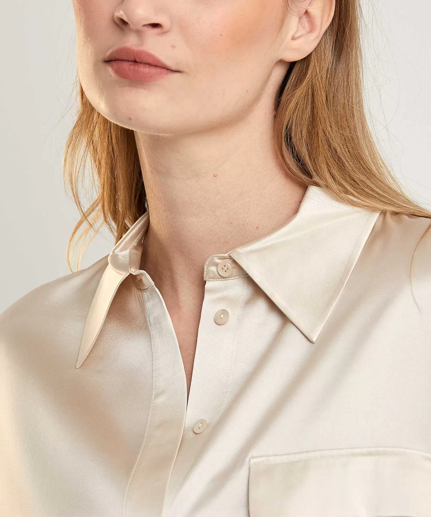 Blouses^Herzen's Angelegenheit Zijde Blouse