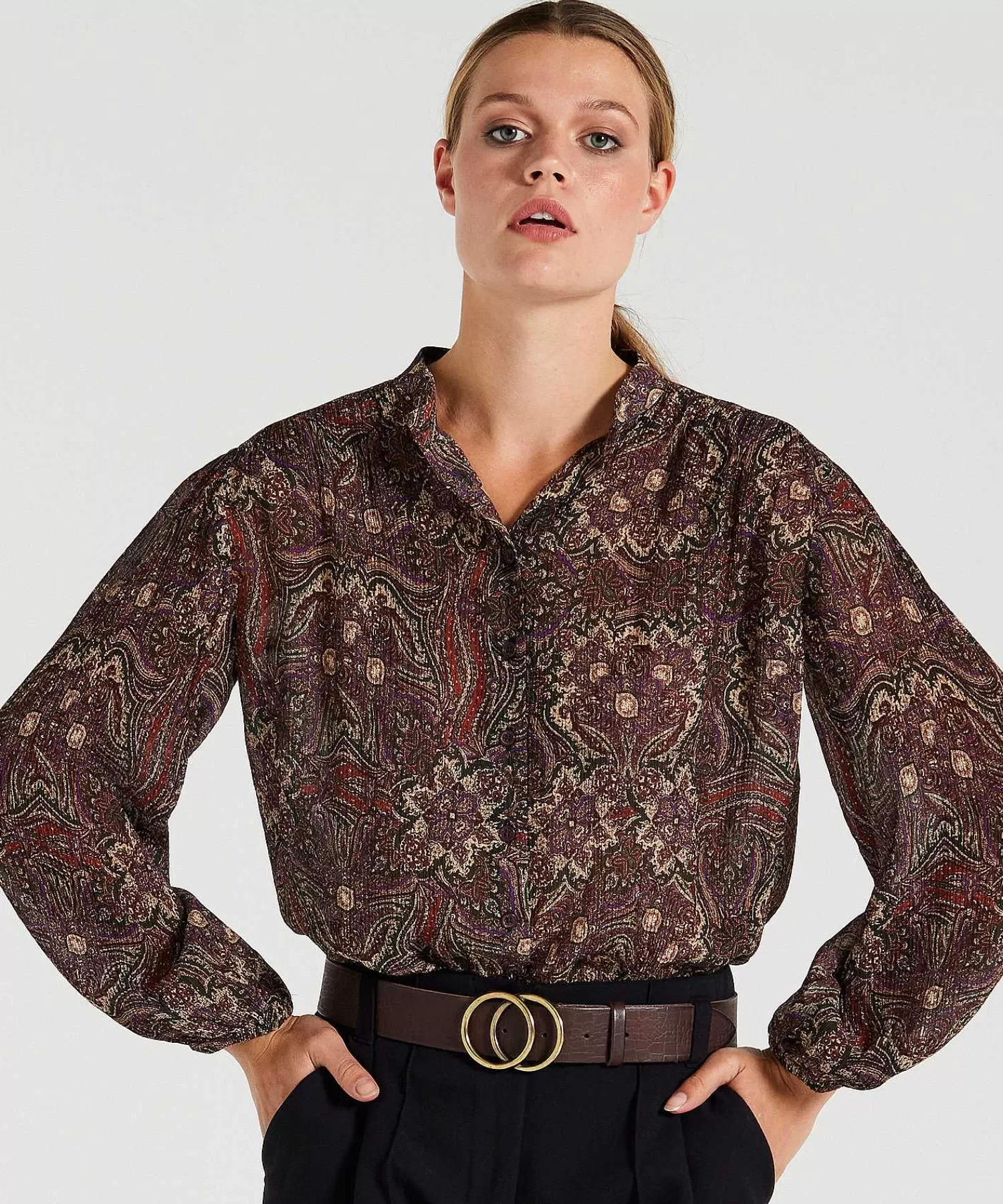 Blouses^Jane Lushka Blouse Paisleyprint Rony