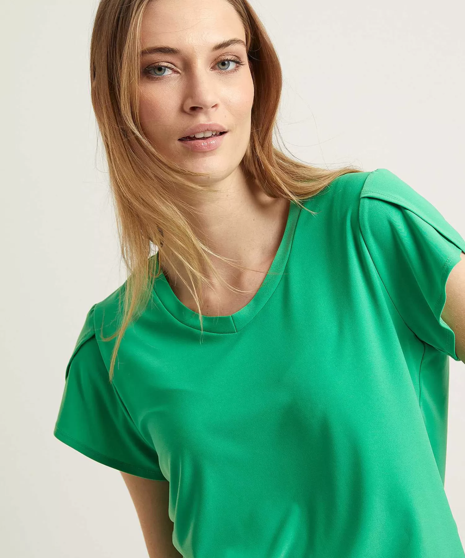 Shirts En Tops^Joseph Ribkoff Shirt Overslagmouw