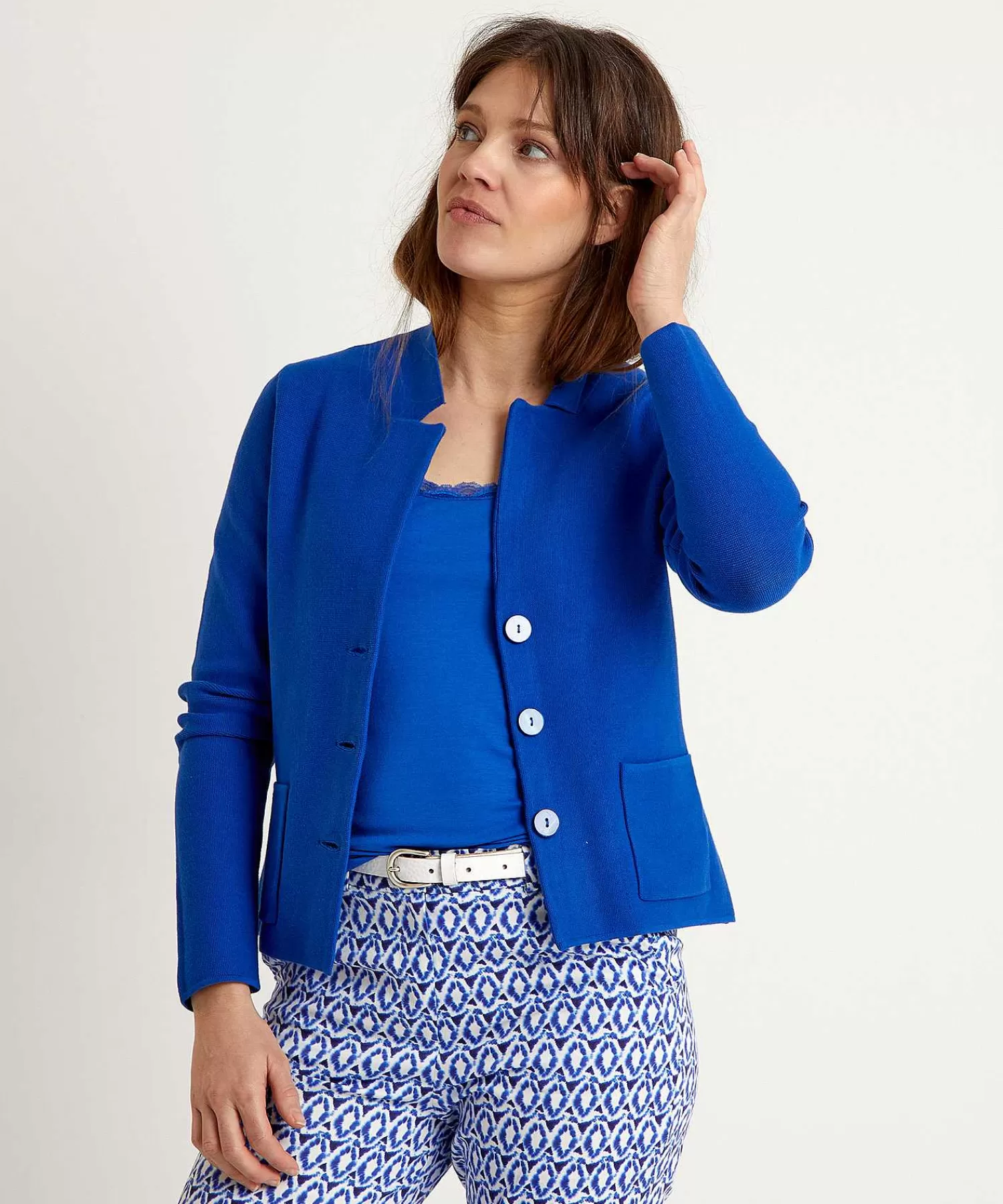 Blazers^KYRA Blazervest Knit Luna