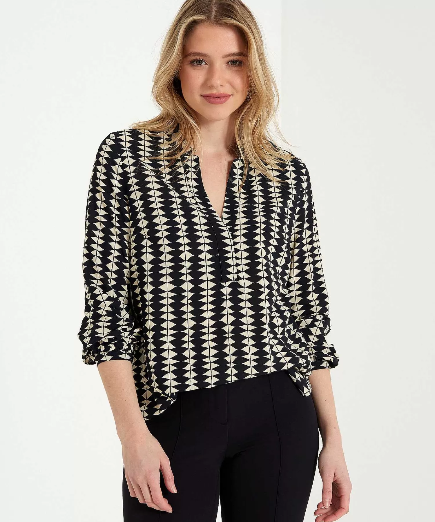 Blouses^KYRA Blouse Grafische Print Pam