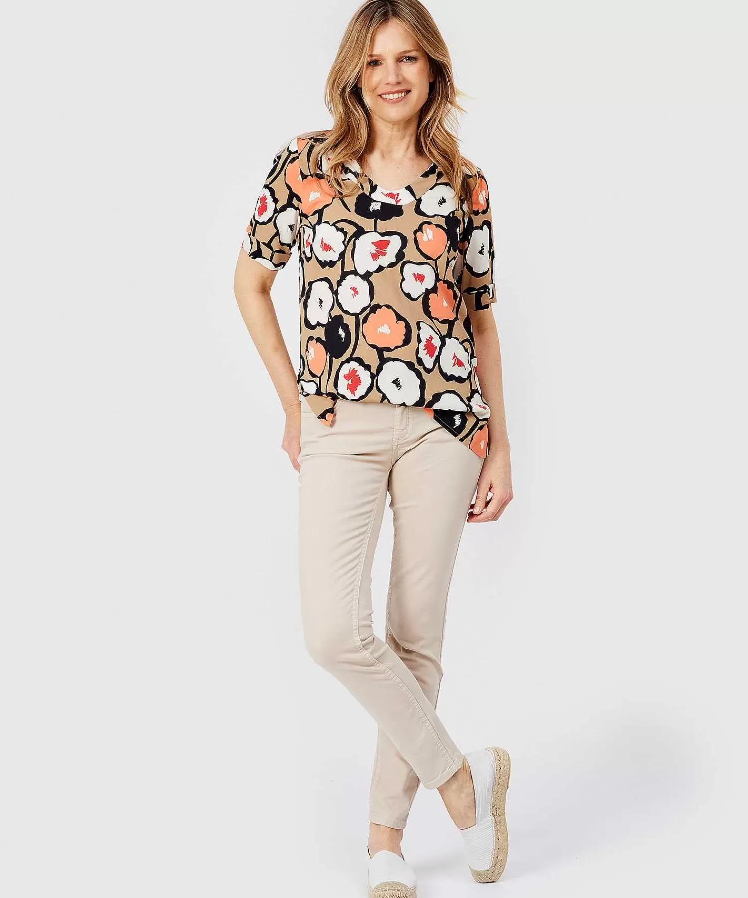 Shirts En Tops^KYRA Blouse Parel Bloemprint