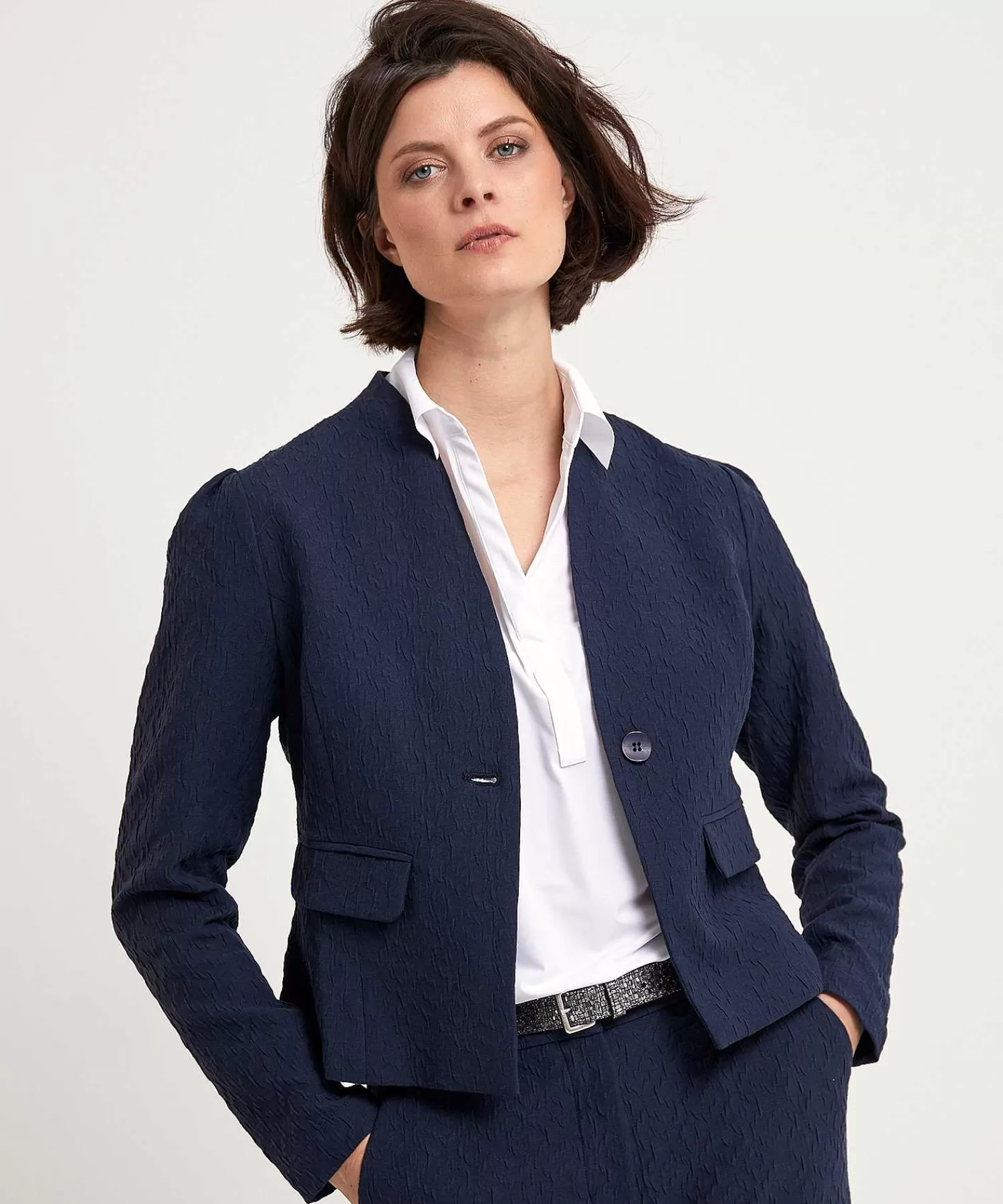 Blazers^KYRA Korte Blazer Jacquard Safi