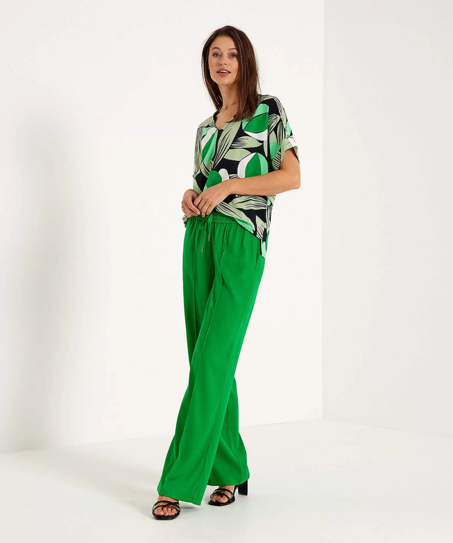 Broeken^KYRA Wide Leg Broek Ines