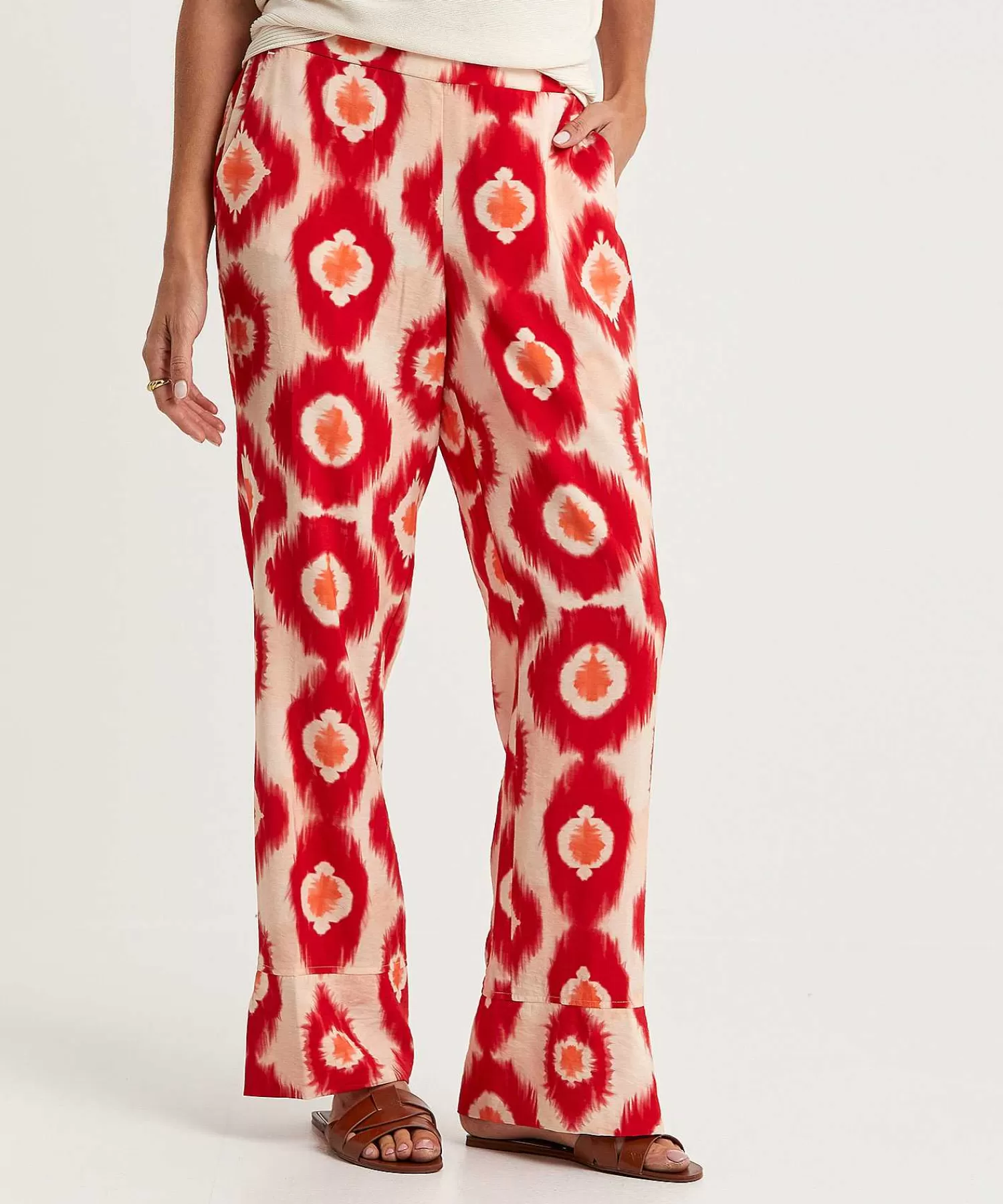 Broeken^KYRA Wide Leg Broek Tie-Dye Dot Natalie