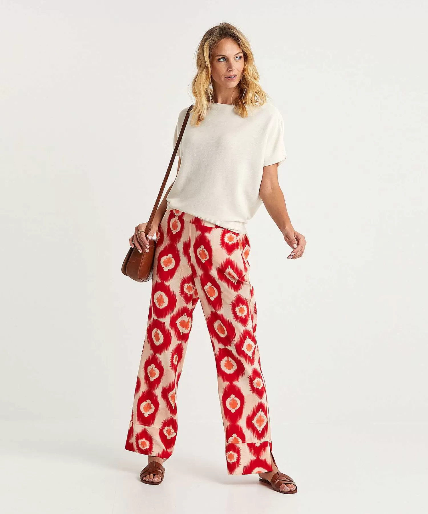 Broeken^KYRA Wide Leg Broek Tie-Dye Dot Natalie