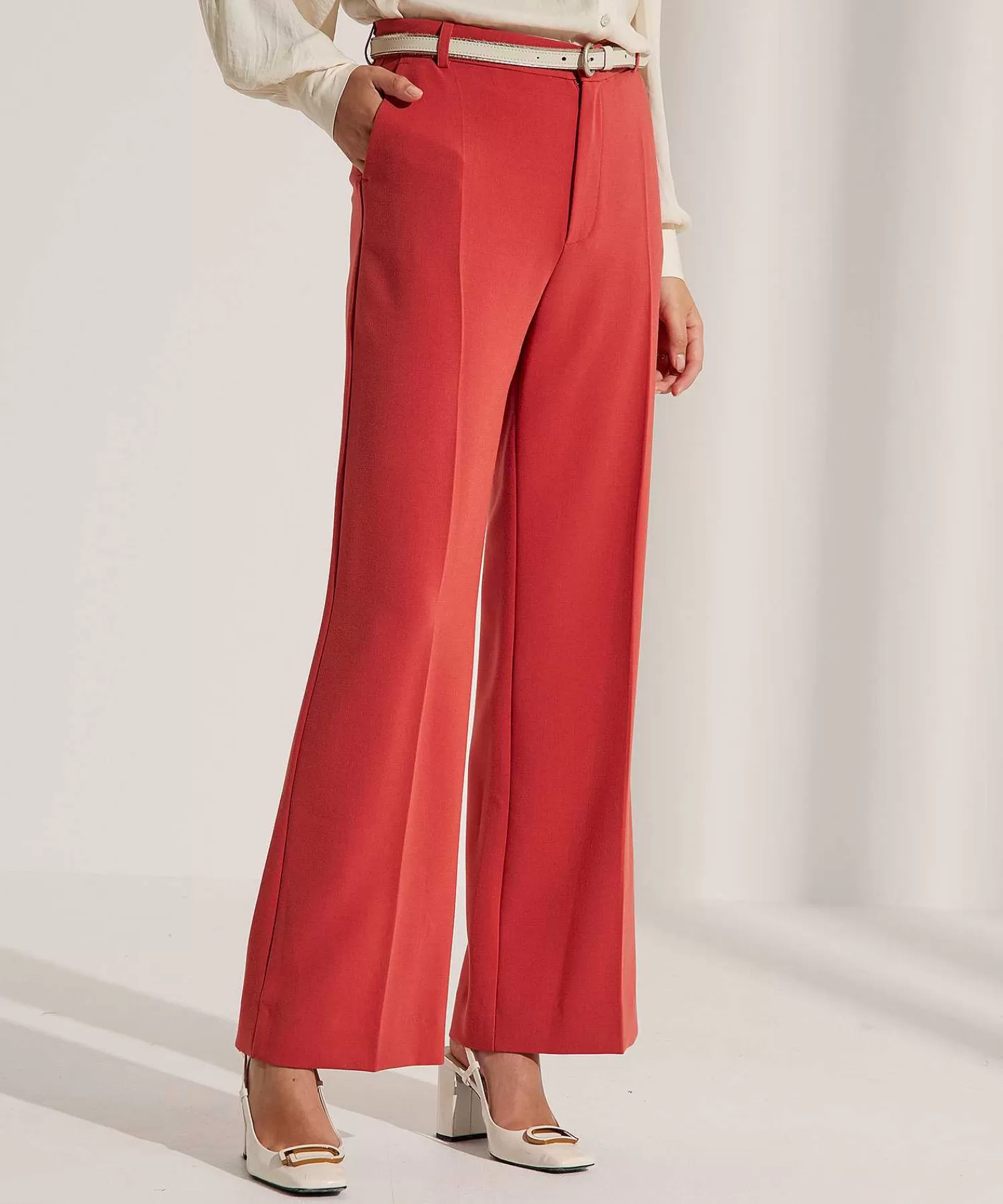 Broeken^LaSalle Wide Leg Broek