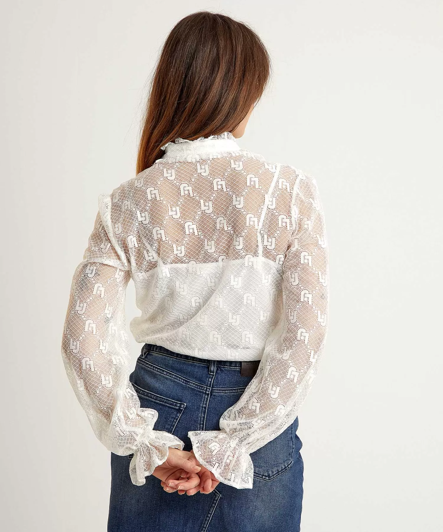 Blouses^LIU JO Blouse Van Kantstof