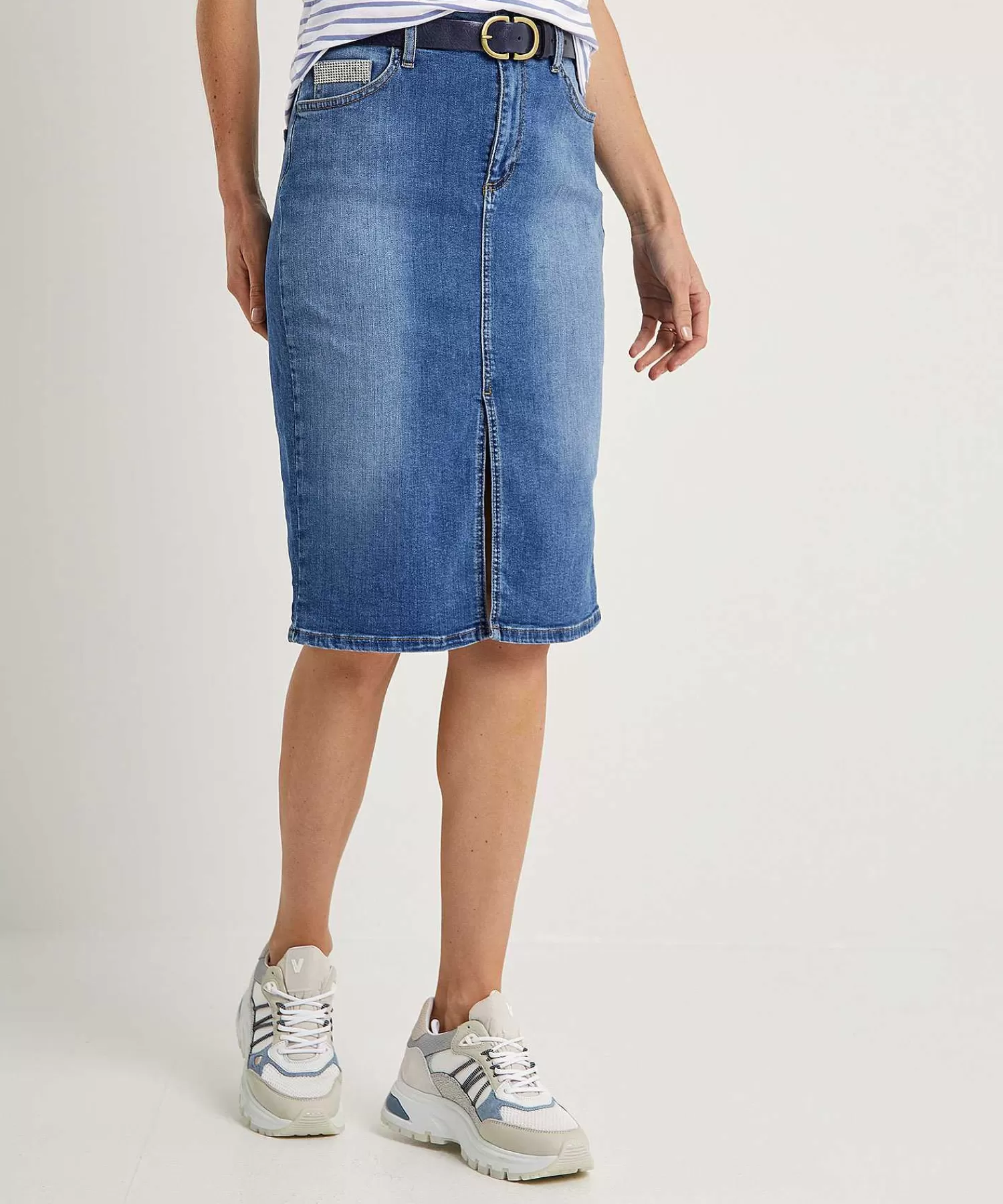 Rokken^LIU JO Denim Rok Met Split