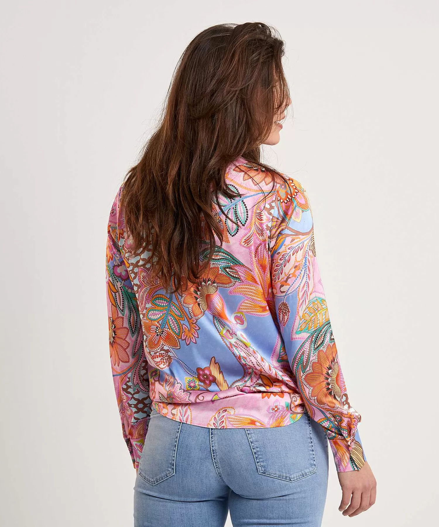 Blouses^Louis and Mia Silky Blouse Multiflower