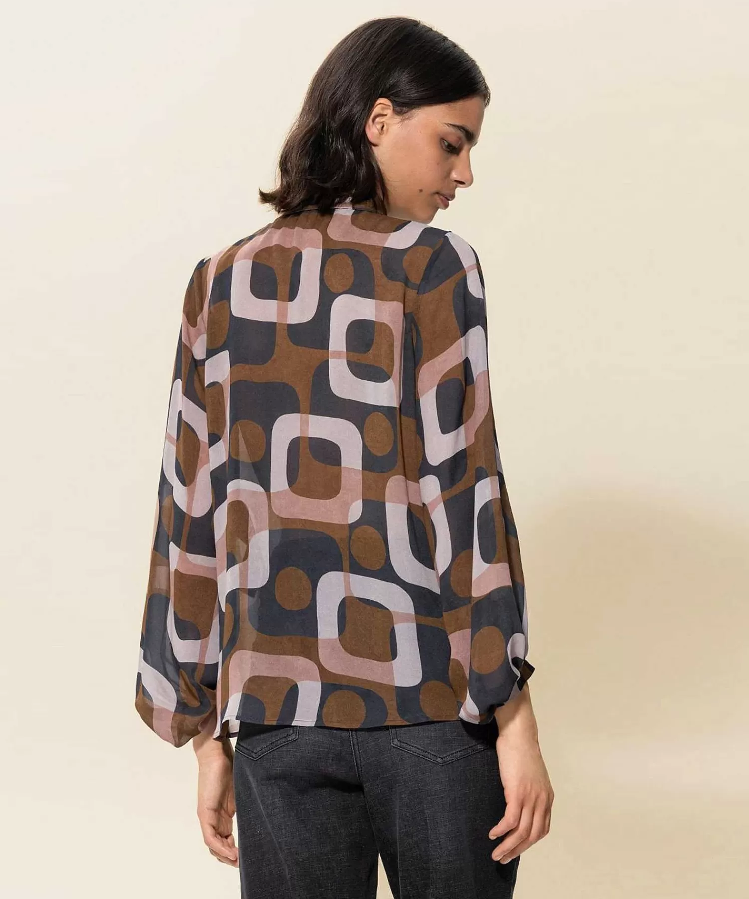 Blouses^Luisa Cerano Blouse Grafische Print