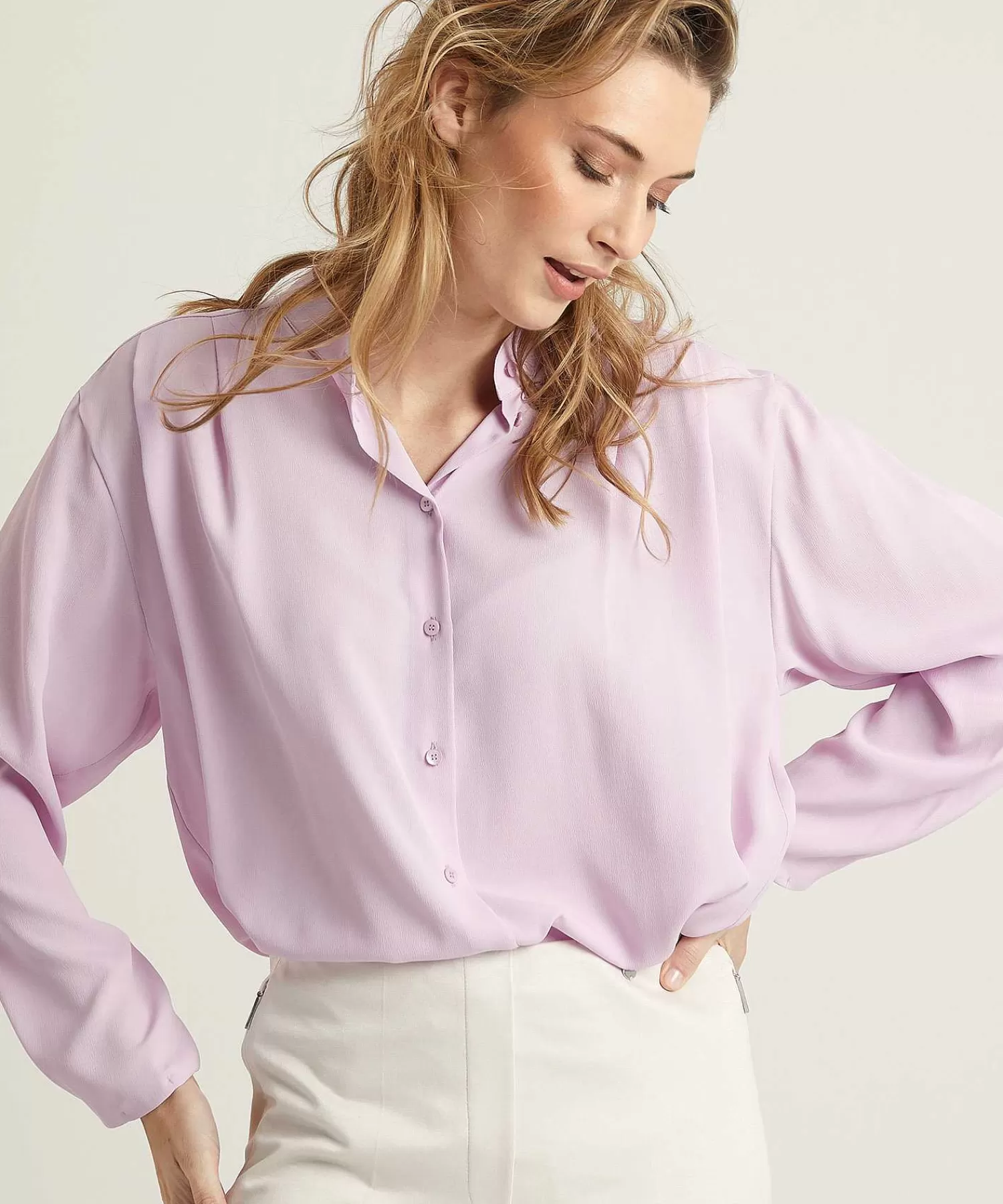 Blouses^Luisa Cerano Blouse Met Zijde