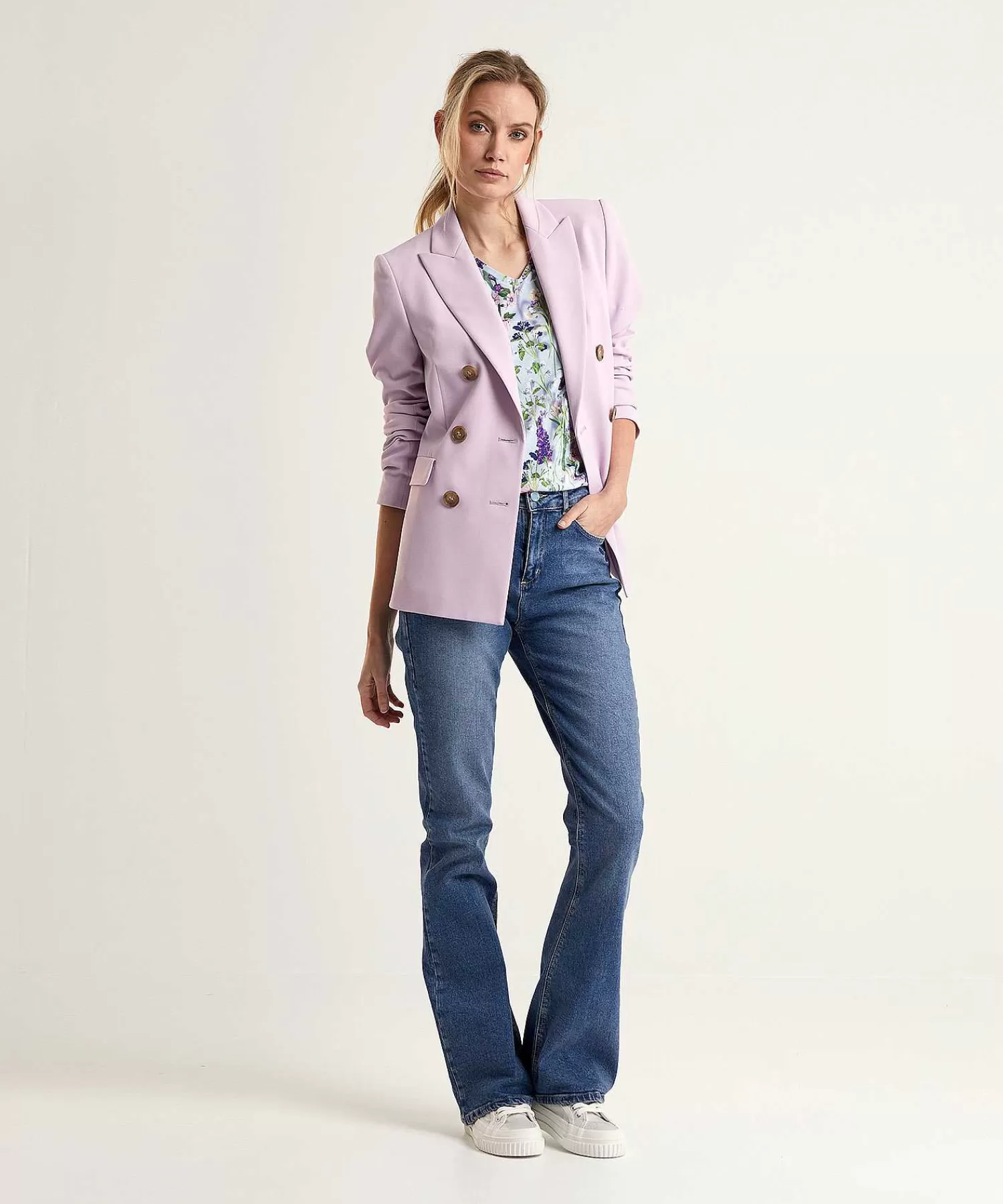 Blazers^Luisa Cerano Double-Breasted Blazer