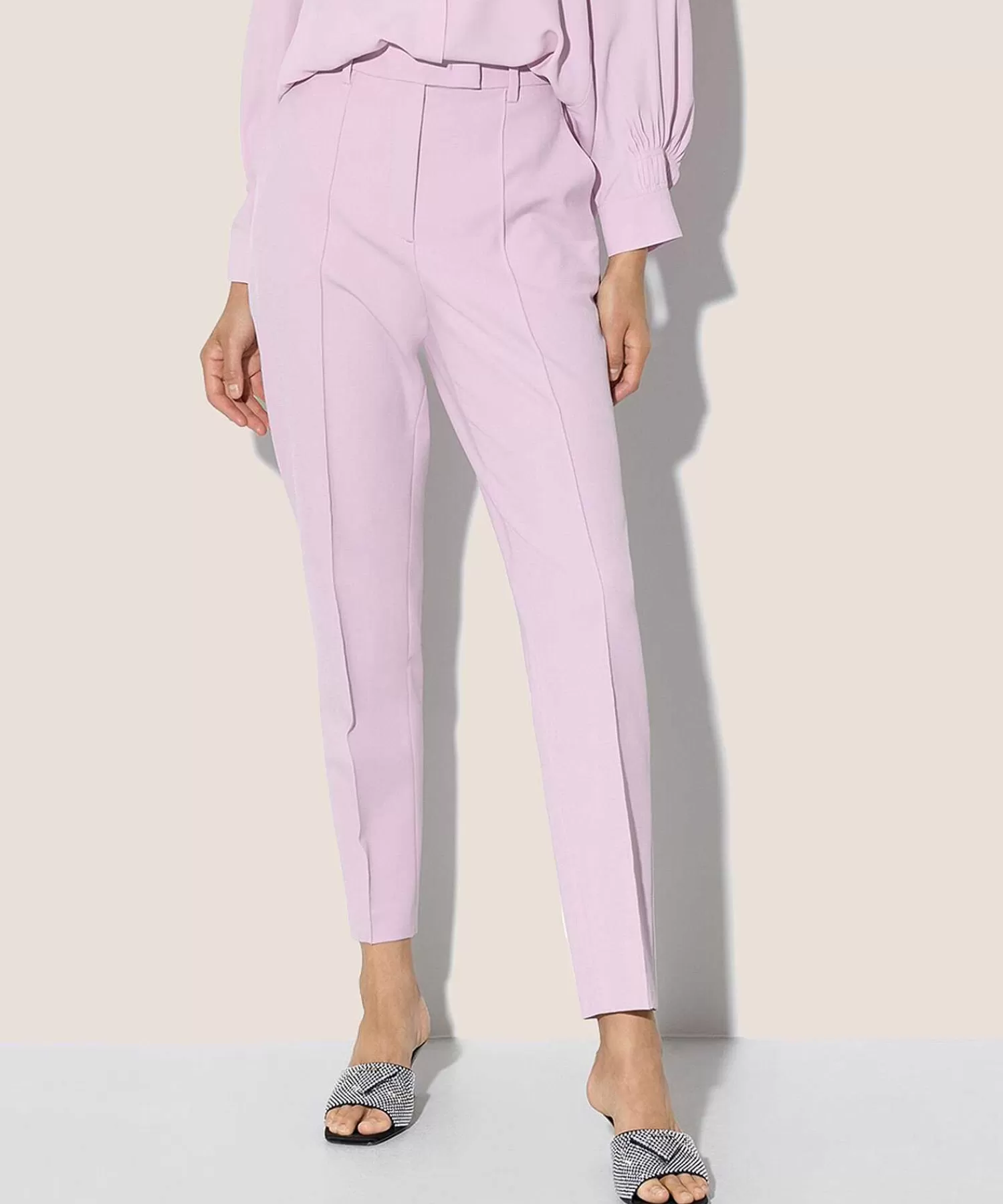 Broeken^Luisa Cerano Pantalon Met Deelnaad