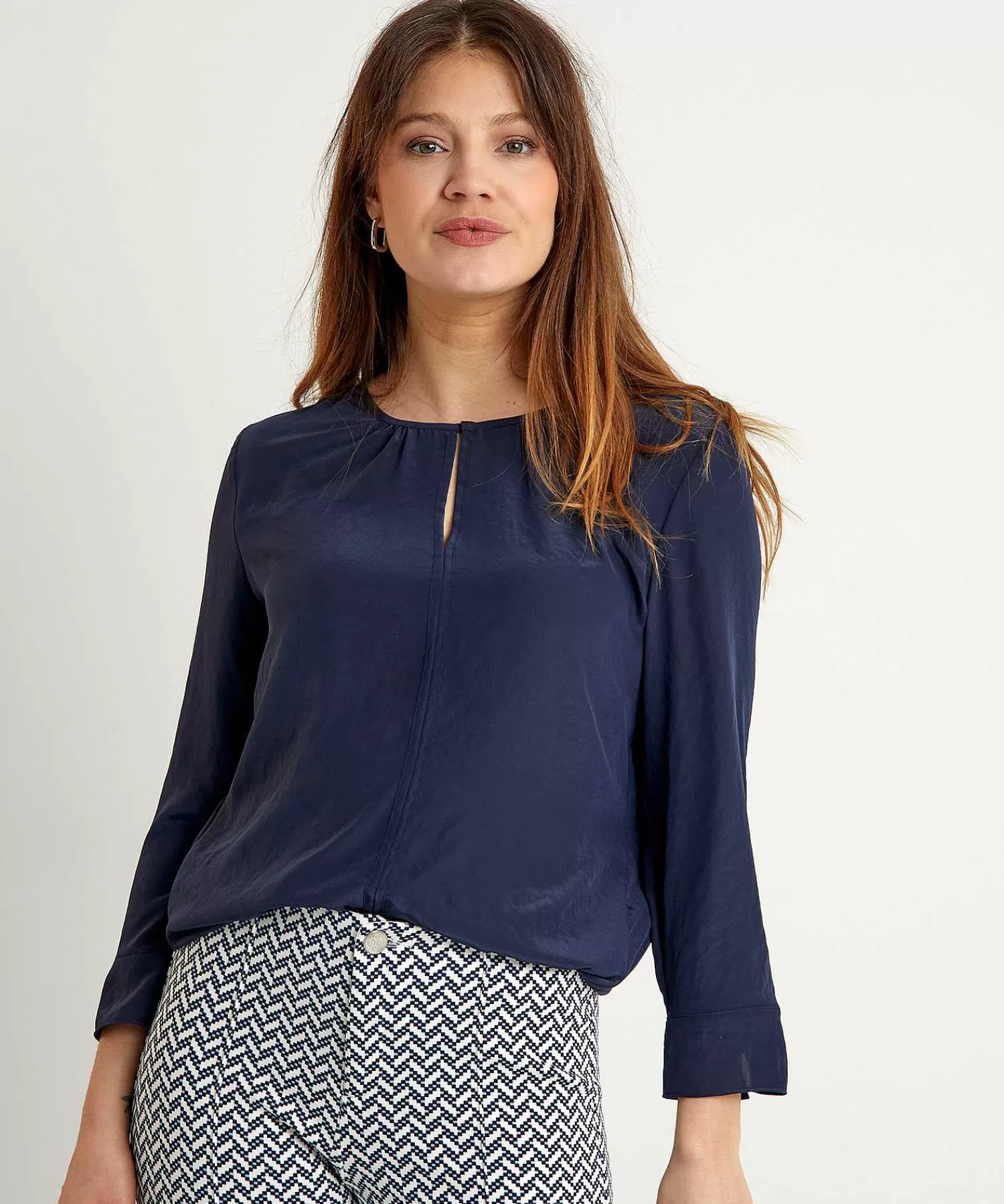 Blouses^Luisa Cerano Silky Blouse