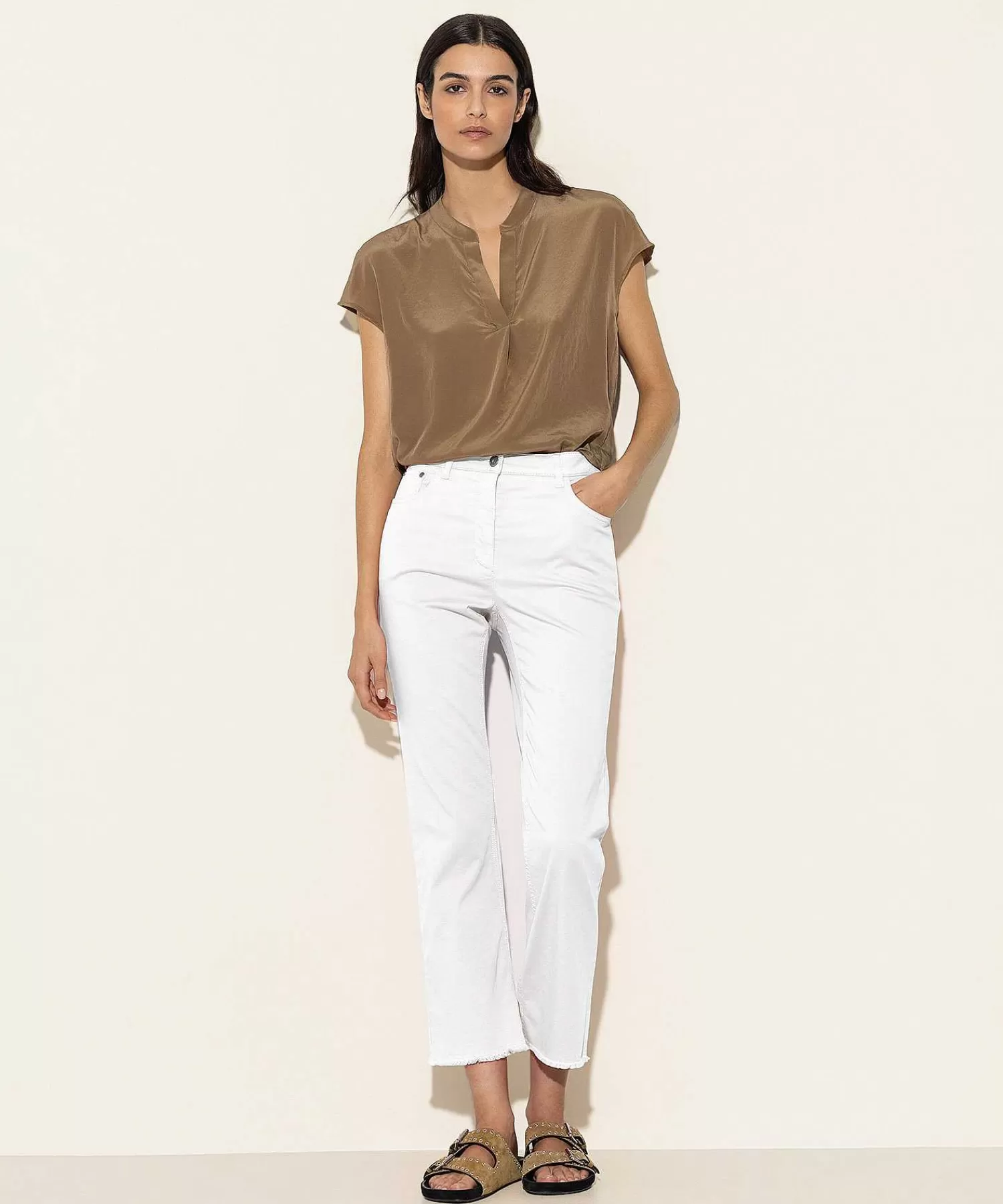 Blouses^Luisa Cerano Silky Blouse