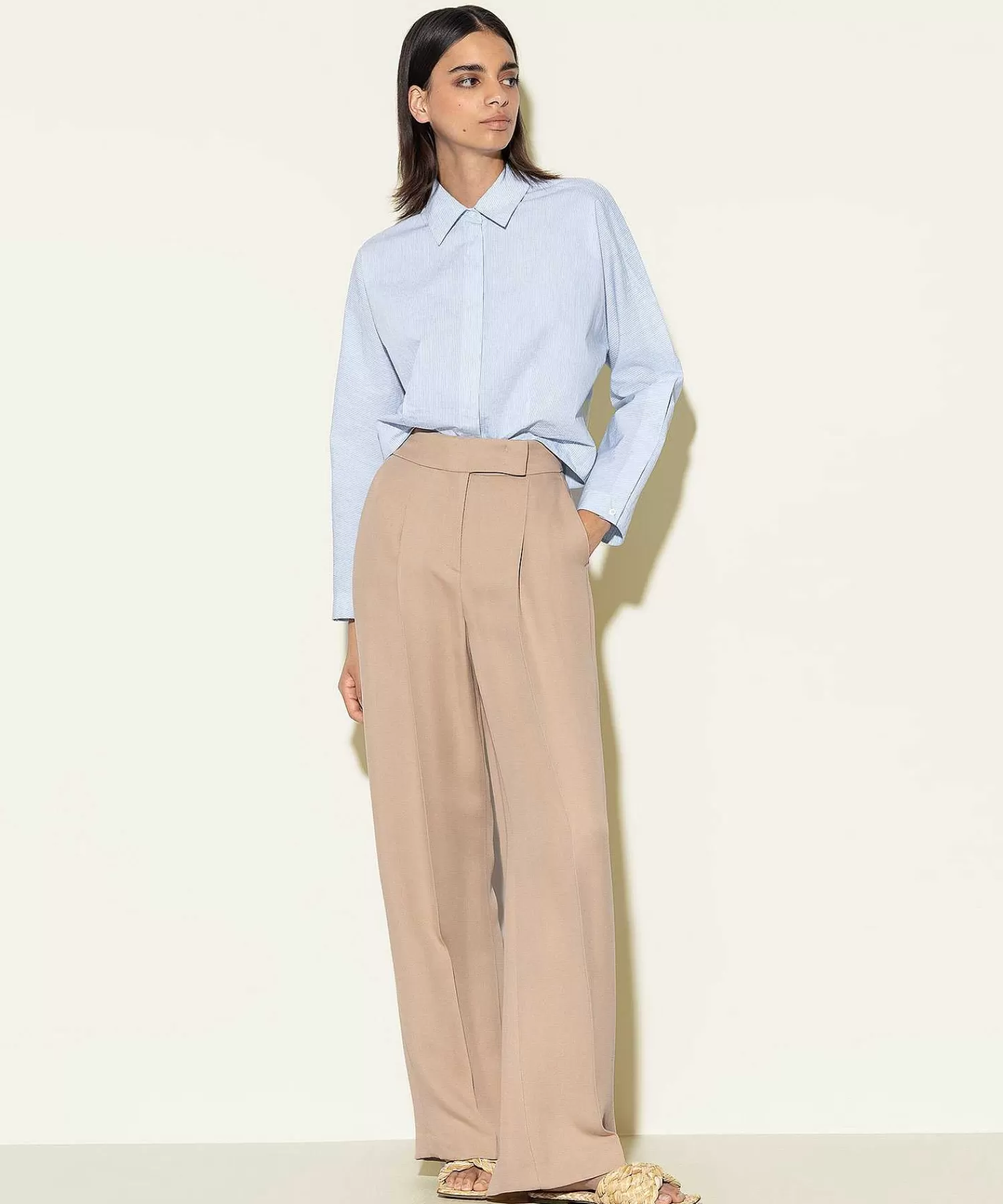 Broeken^Luisa Cerano Wide Leg Broek