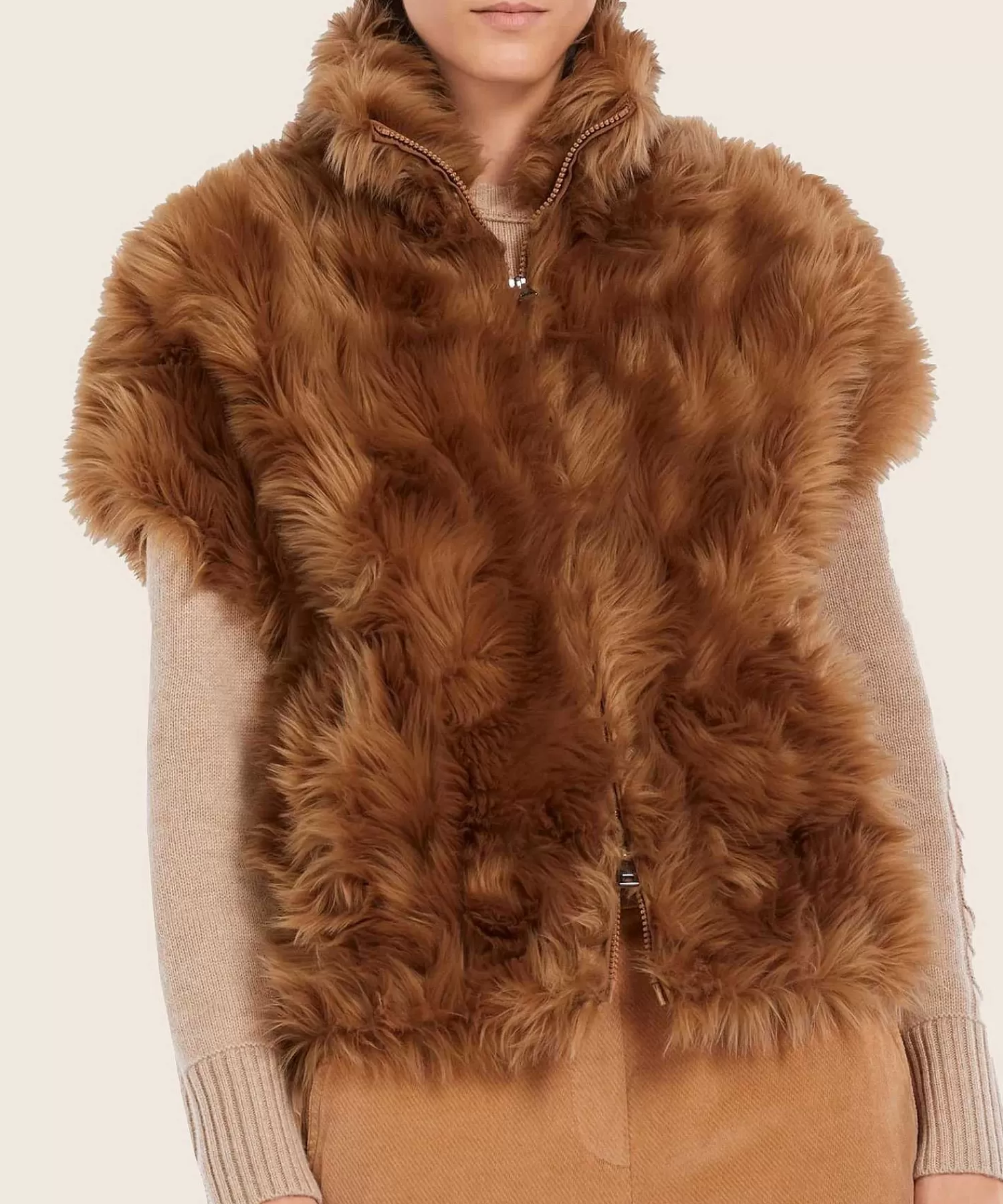 Vesten^Marc Cain Sports Fun Fur Bodywarmer